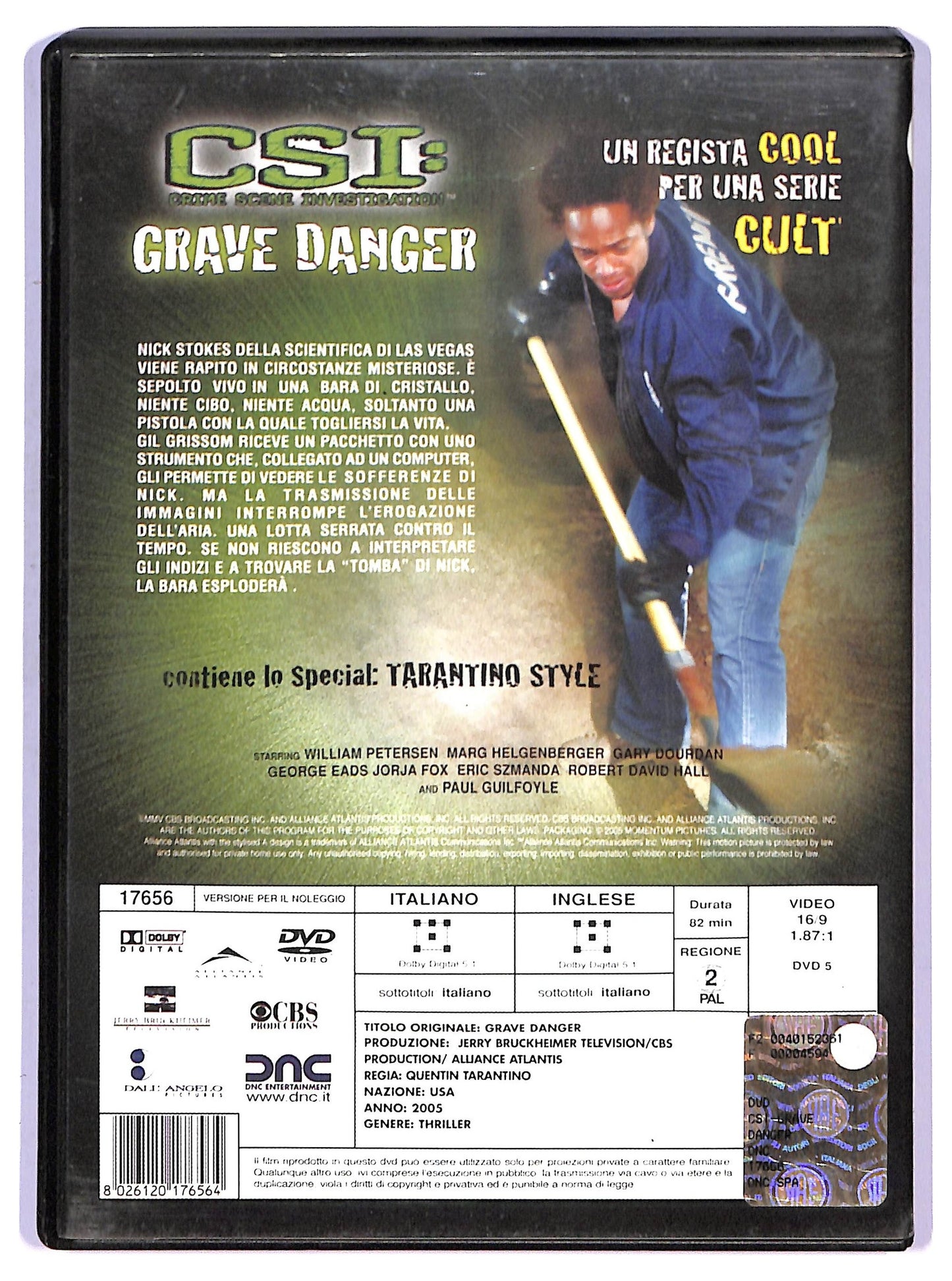 EBOND csi: grave danger NOLEGGIO DVD D747232