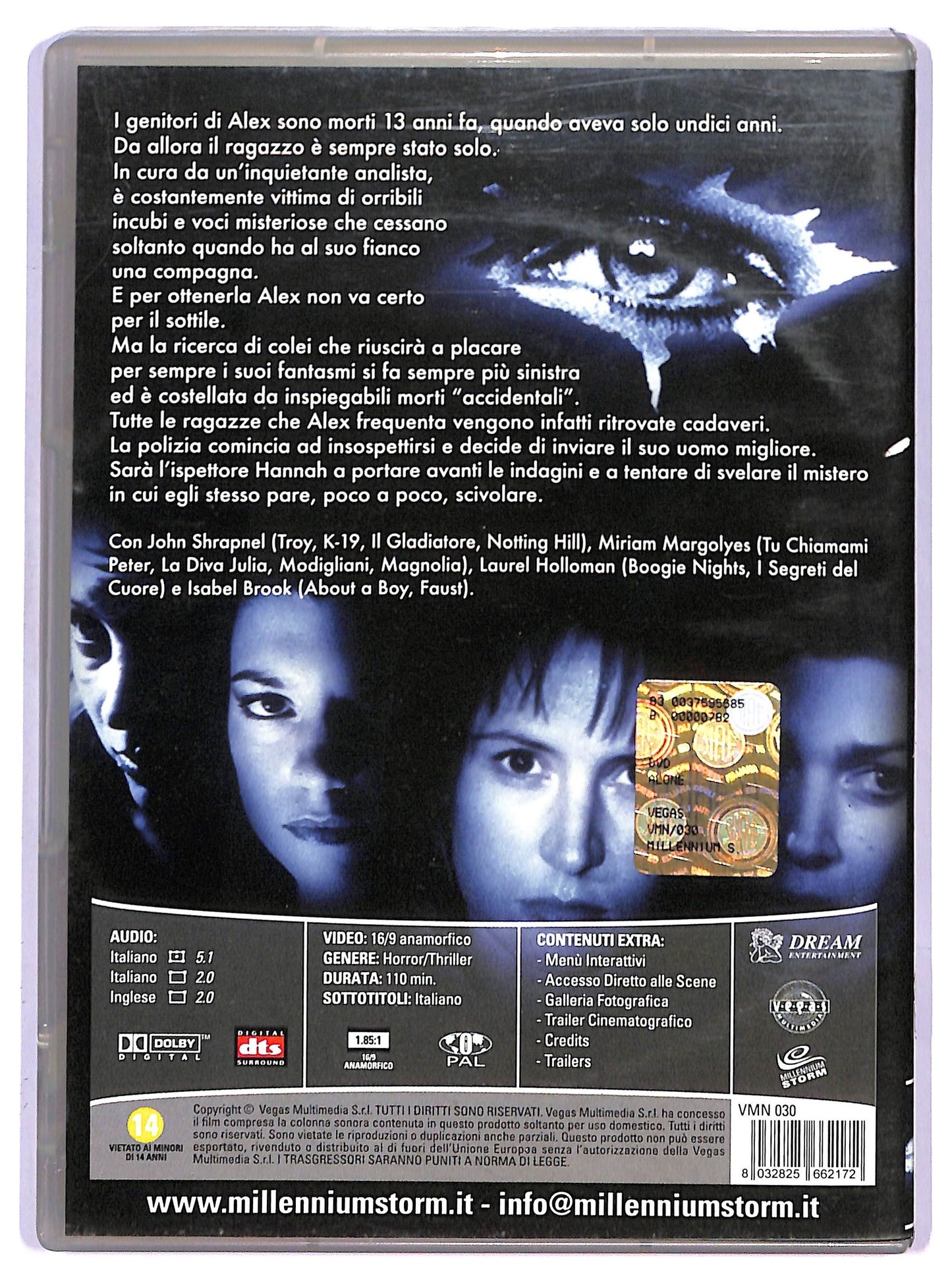 EBOND Alone- Riesci A Sentire La Paura? NOLEGGIO DVD D747243