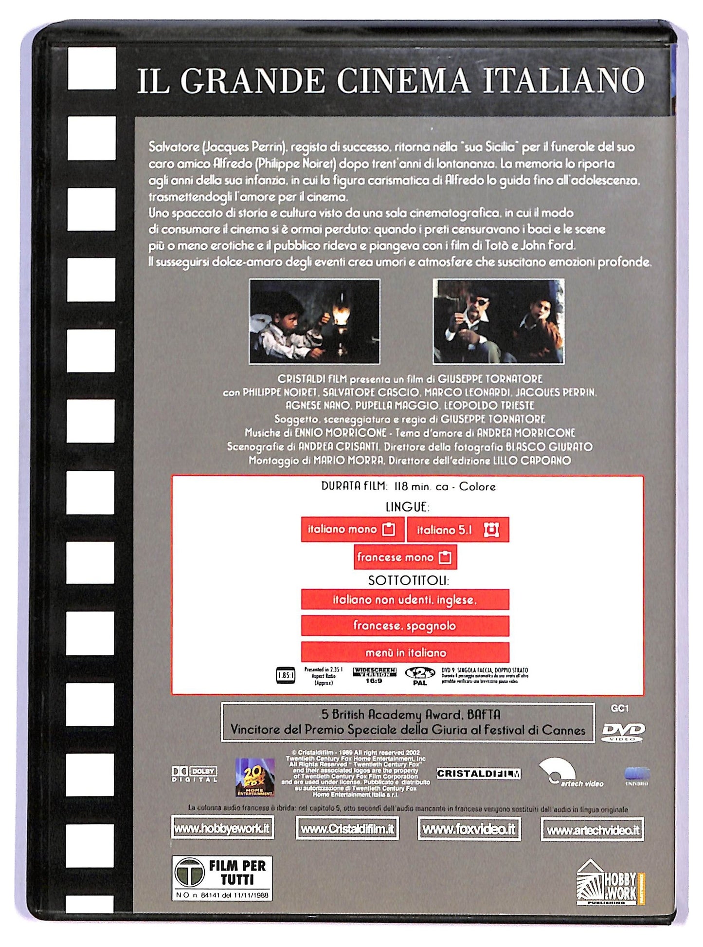EBOND Nuovo Cinema Paradiso EDITORIALE DVD D747353