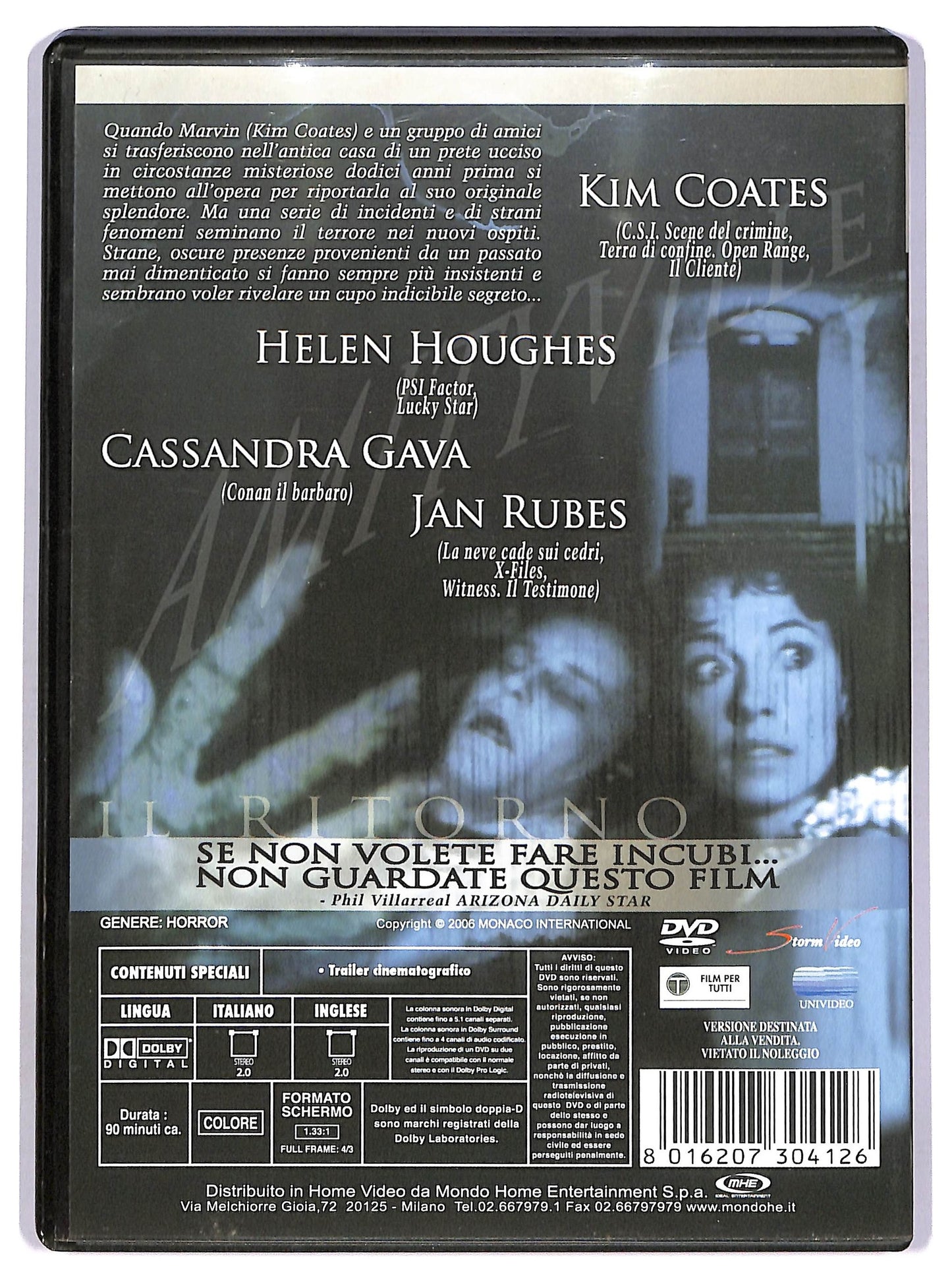 EBOND Amityville - IL Ritorno DVD D747420