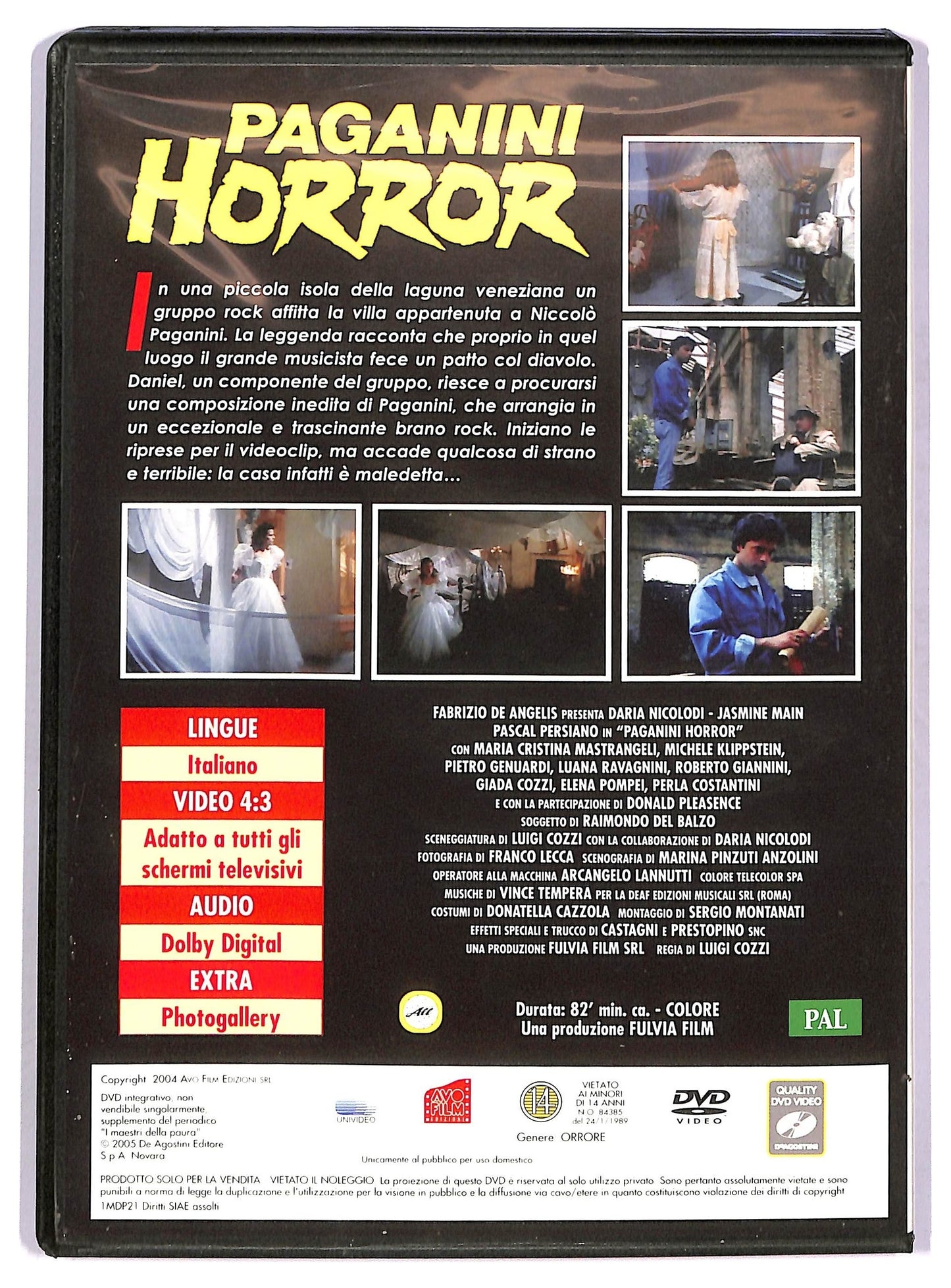 EBOND Paganini Horror EDITORIALE DVD D747511