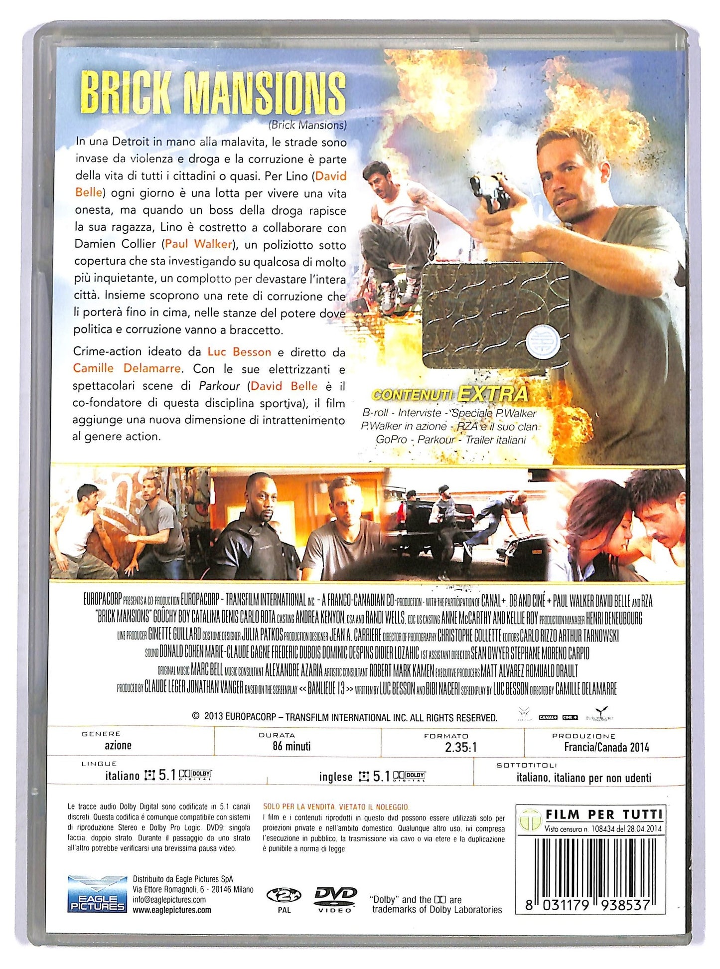EBOND Brick Mansions DVD D747554