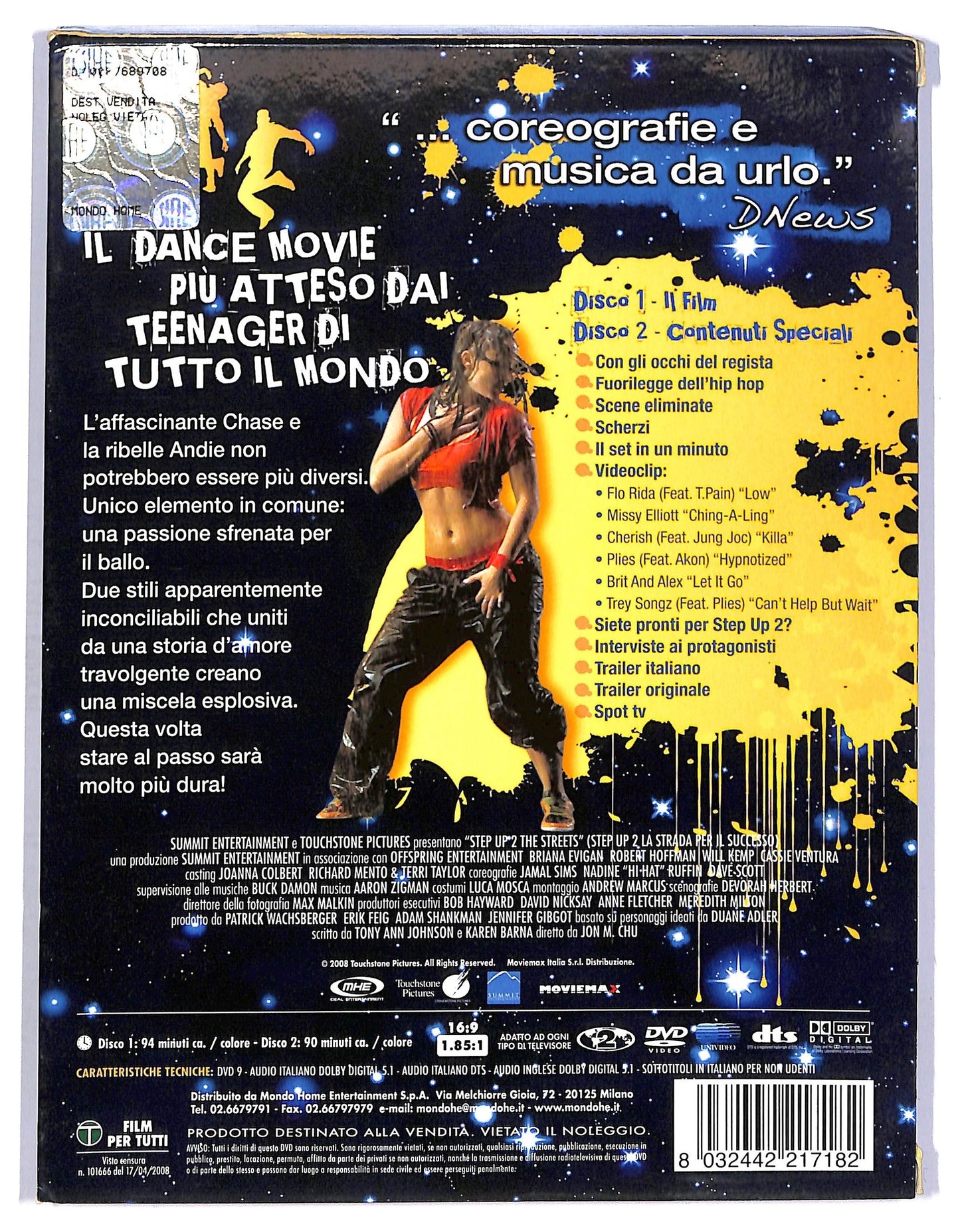 EBOND Step Up 2 - La Strada Per Il Successo Special Edition 2 Dischi DVD D747630
