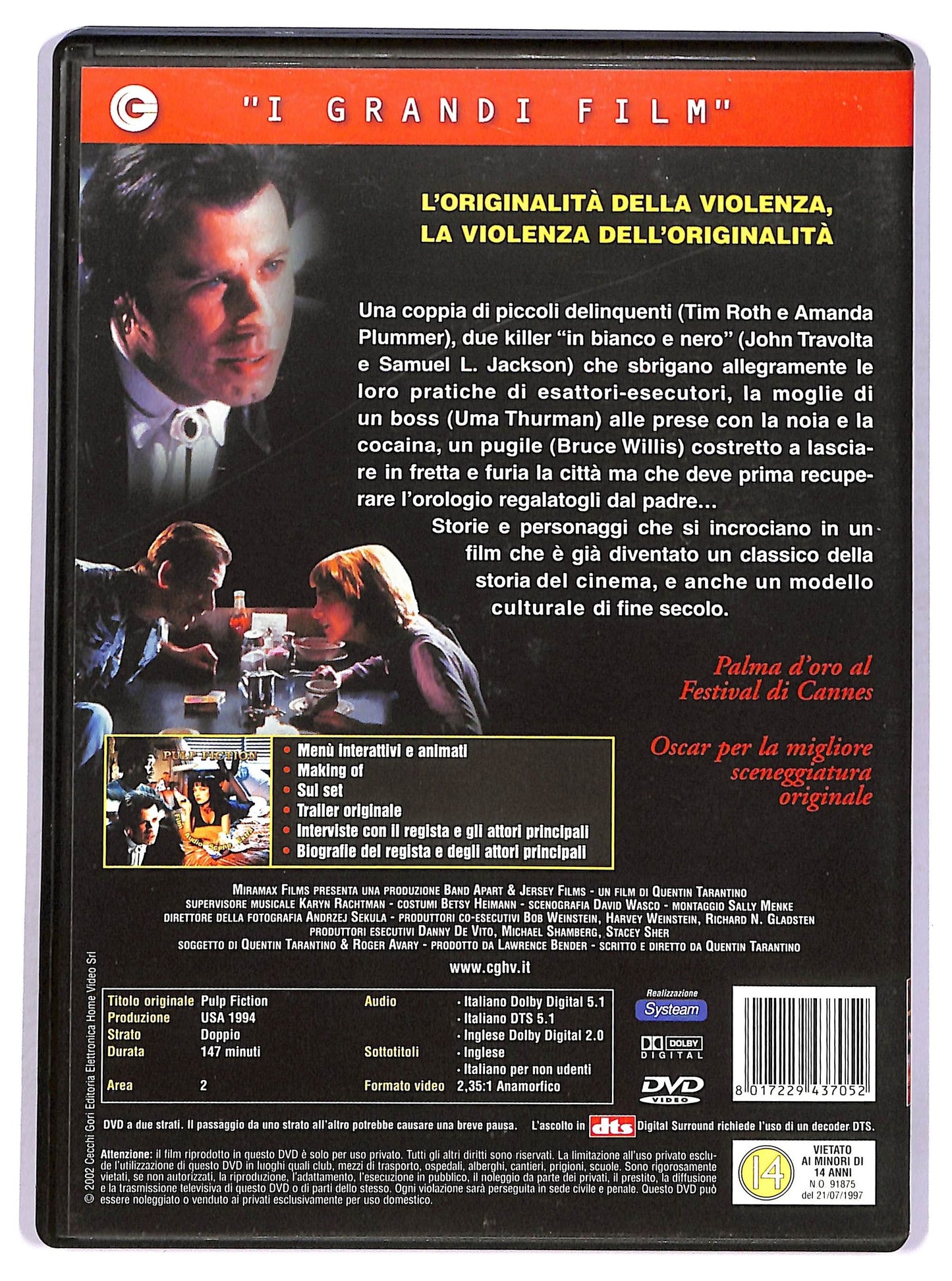 EBOND Pulp Fiction DVD D747735