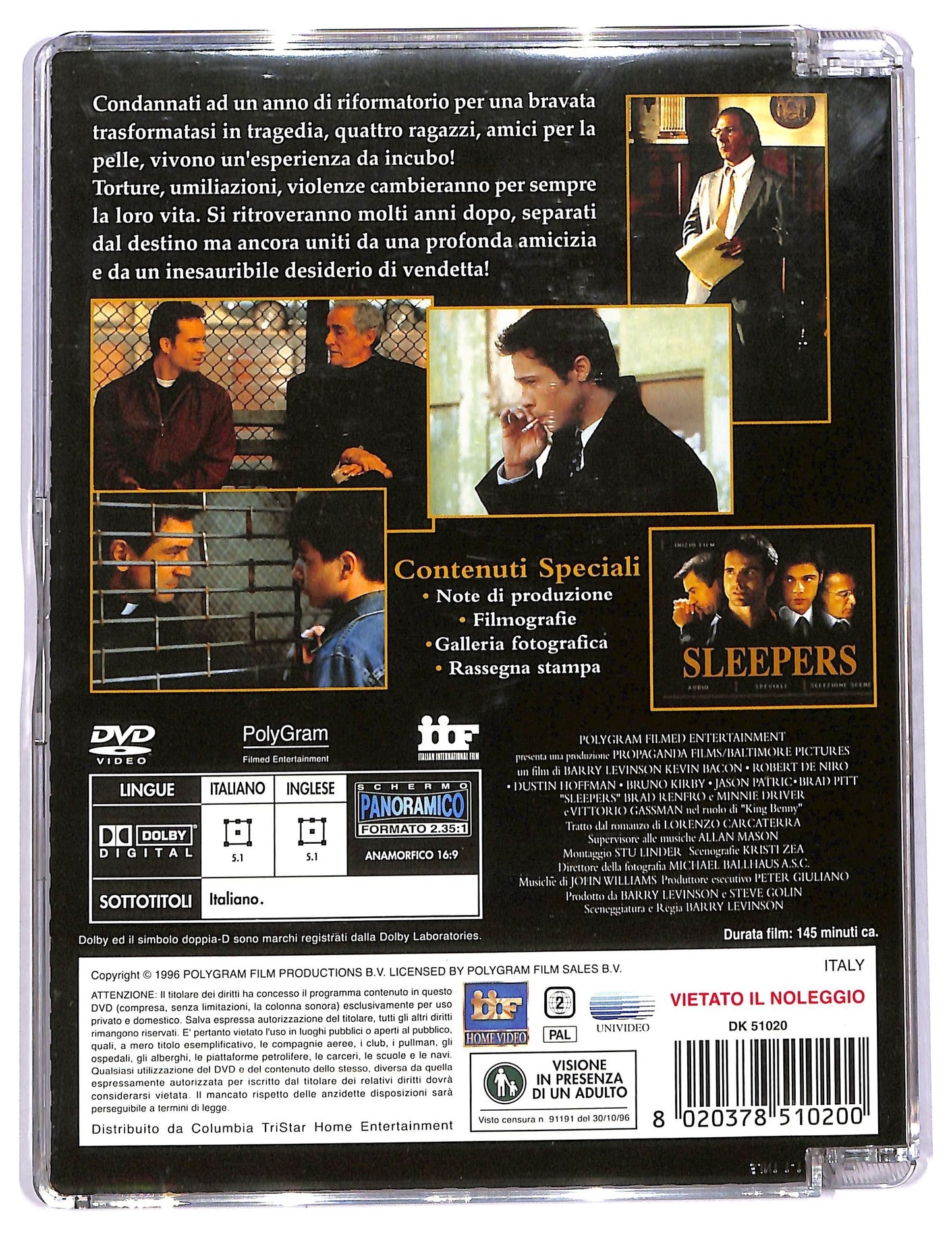 EBOND Sleepers Special Edition DVD Editoriale D747760