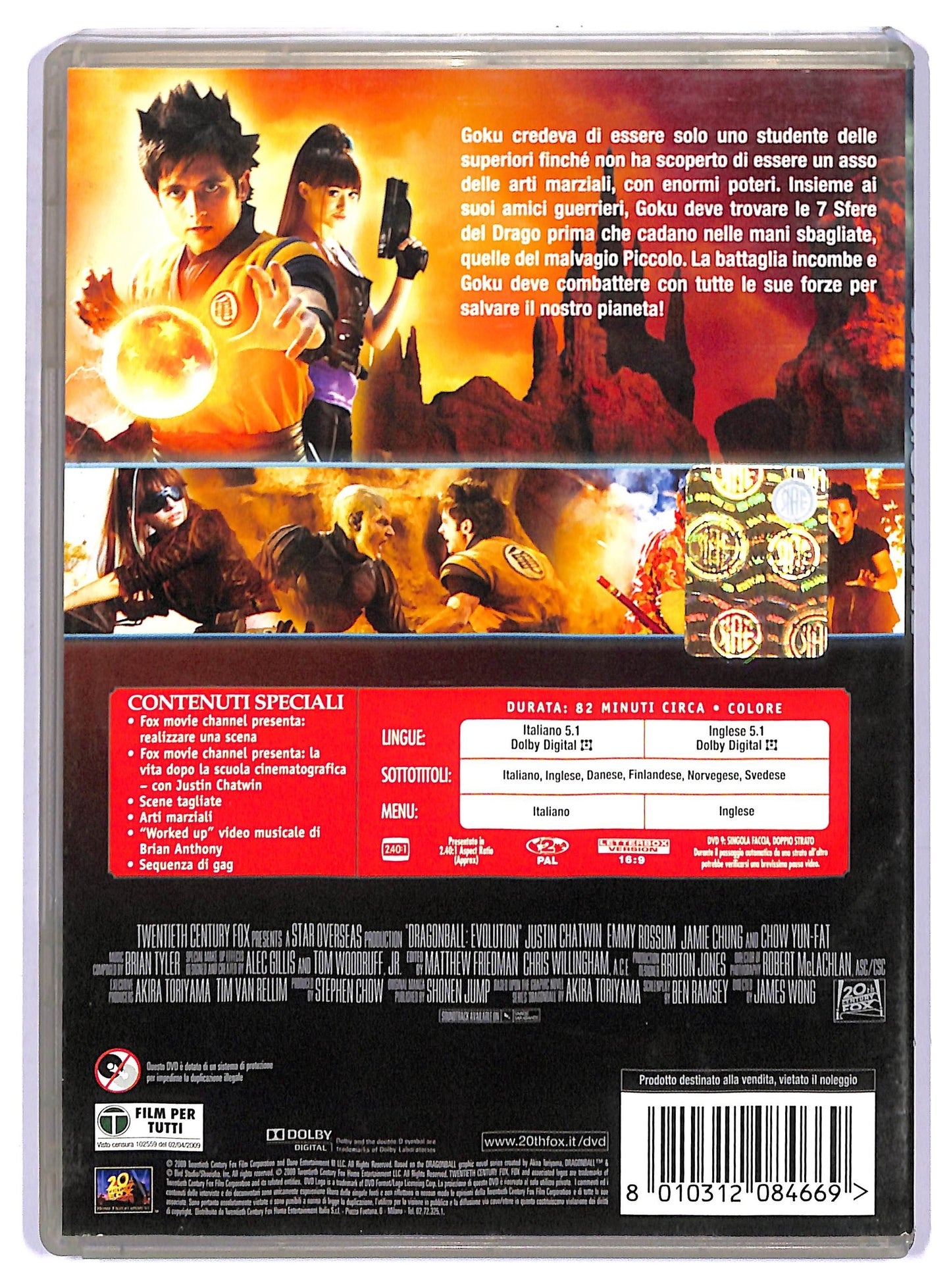 EBOND Dragonball Evolution DVD D747949