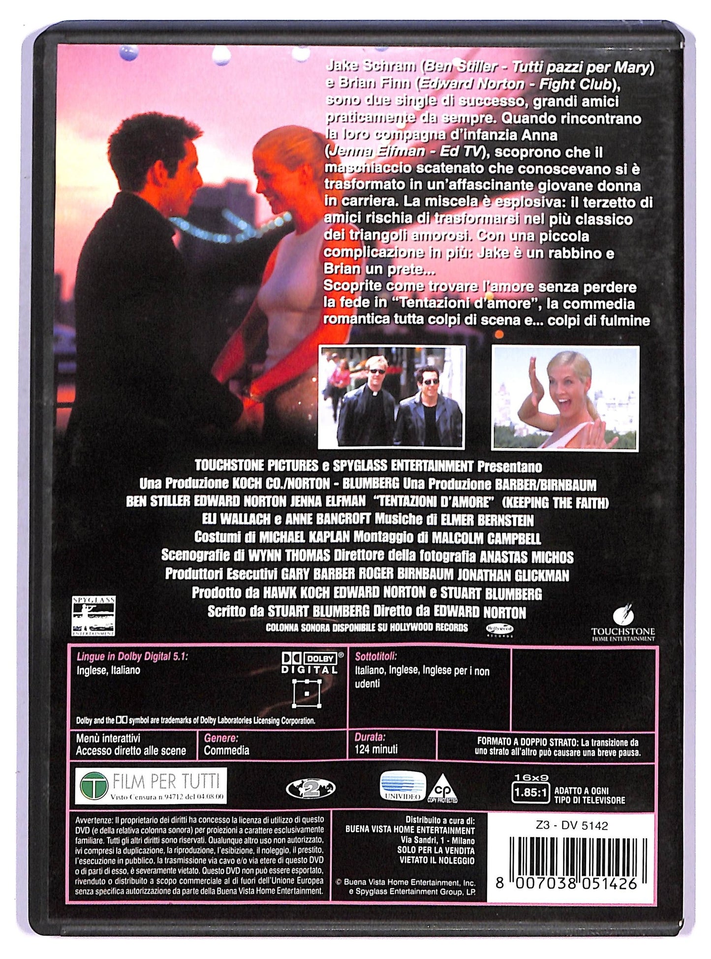 EBOND Tentazioni d'amore DVD D748015