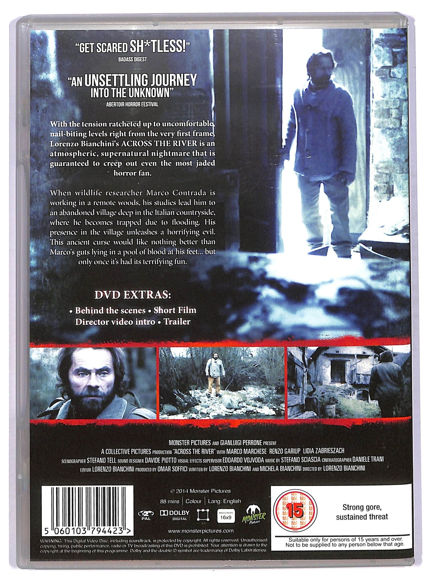 EBOND Across the river edizione UK DVD D748243