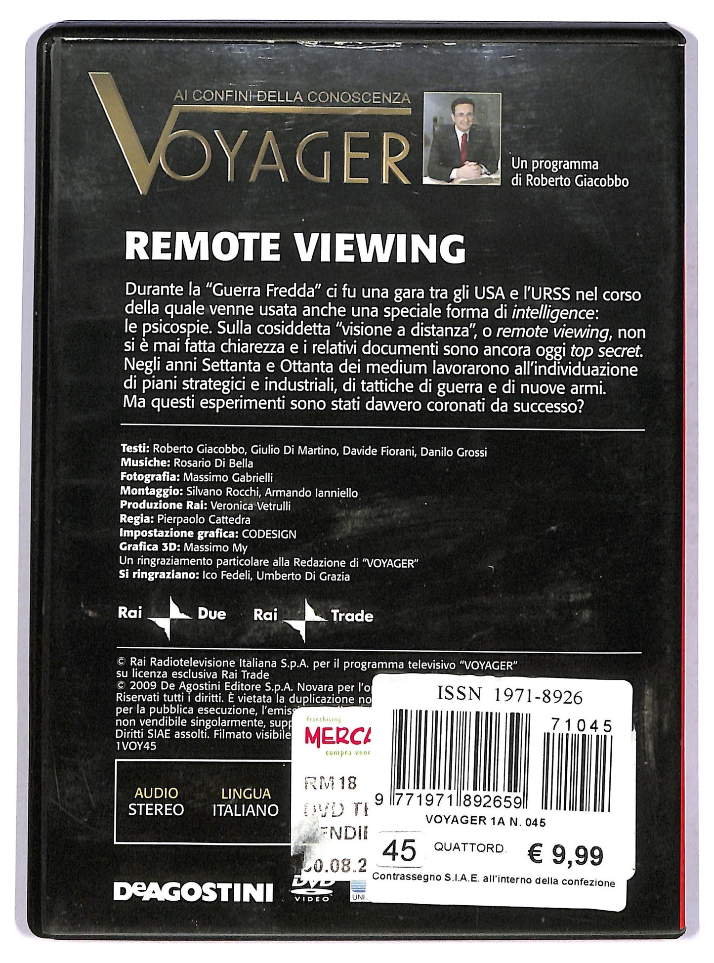 EBOND Remote Viewing n.45 EDITORIALE DVD D748333