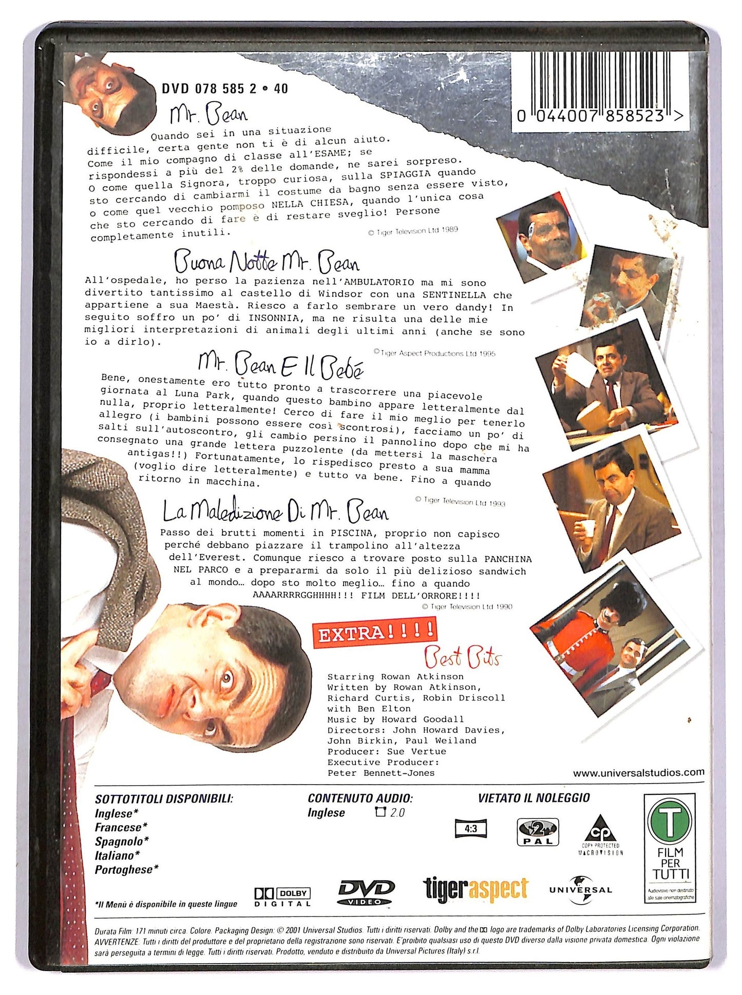 EBOND Mr bean 10° anniversario volume 1 EDIZIONE SPECIALE DVD D748352