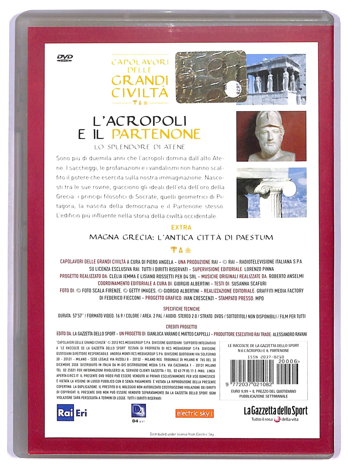 EBOND L'acropoli e il partenone lo splendore di Atene EDITORIALE DVD D748430
