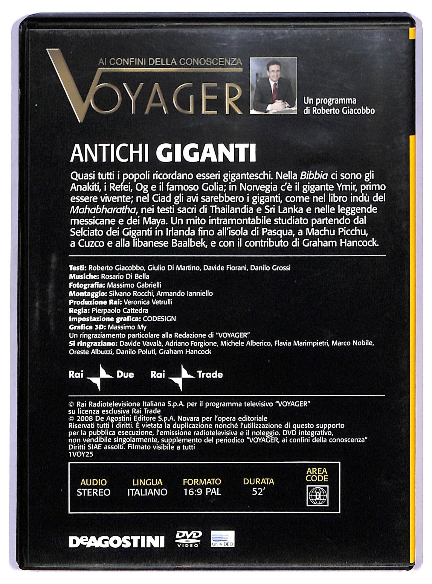 EBOND Antichi giganti - Voyager n.25 EDITORIALE DVD D748503