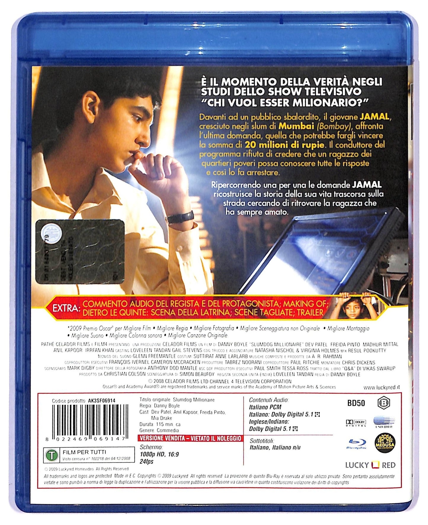 EBOND The millionaire BLURAY BLURAY BLURAY D748538