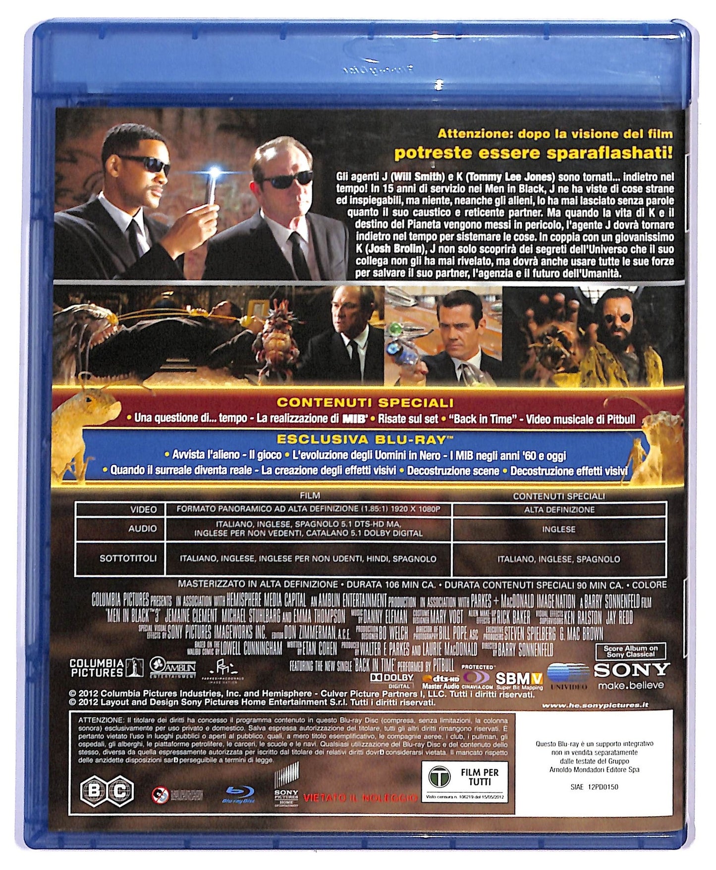 EBOND Men In Black 3 BLURAY D748543