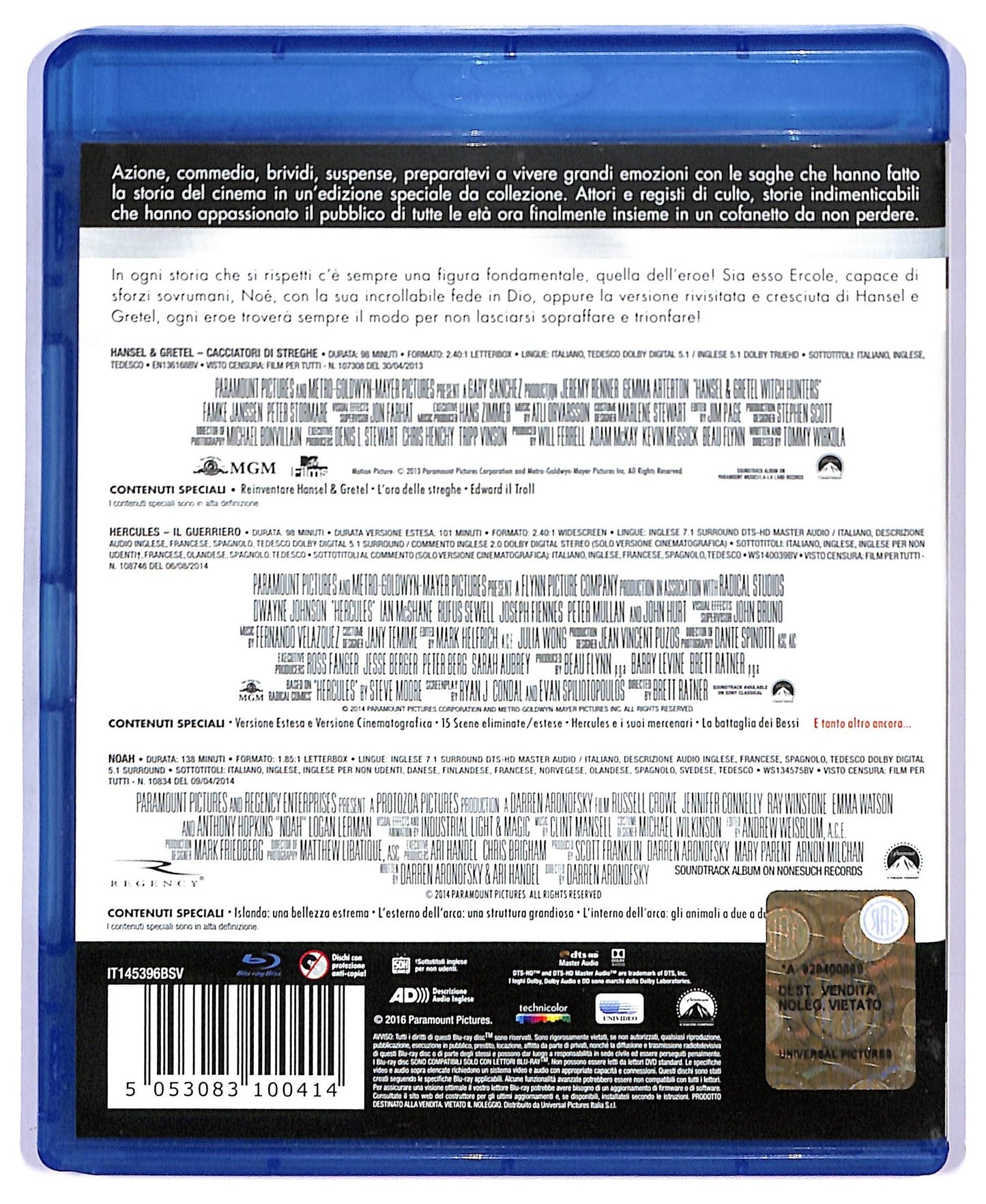 EBOND Classic Hero Collection (3 Blu ray) BLURAY BLURAY BLURAY D748558