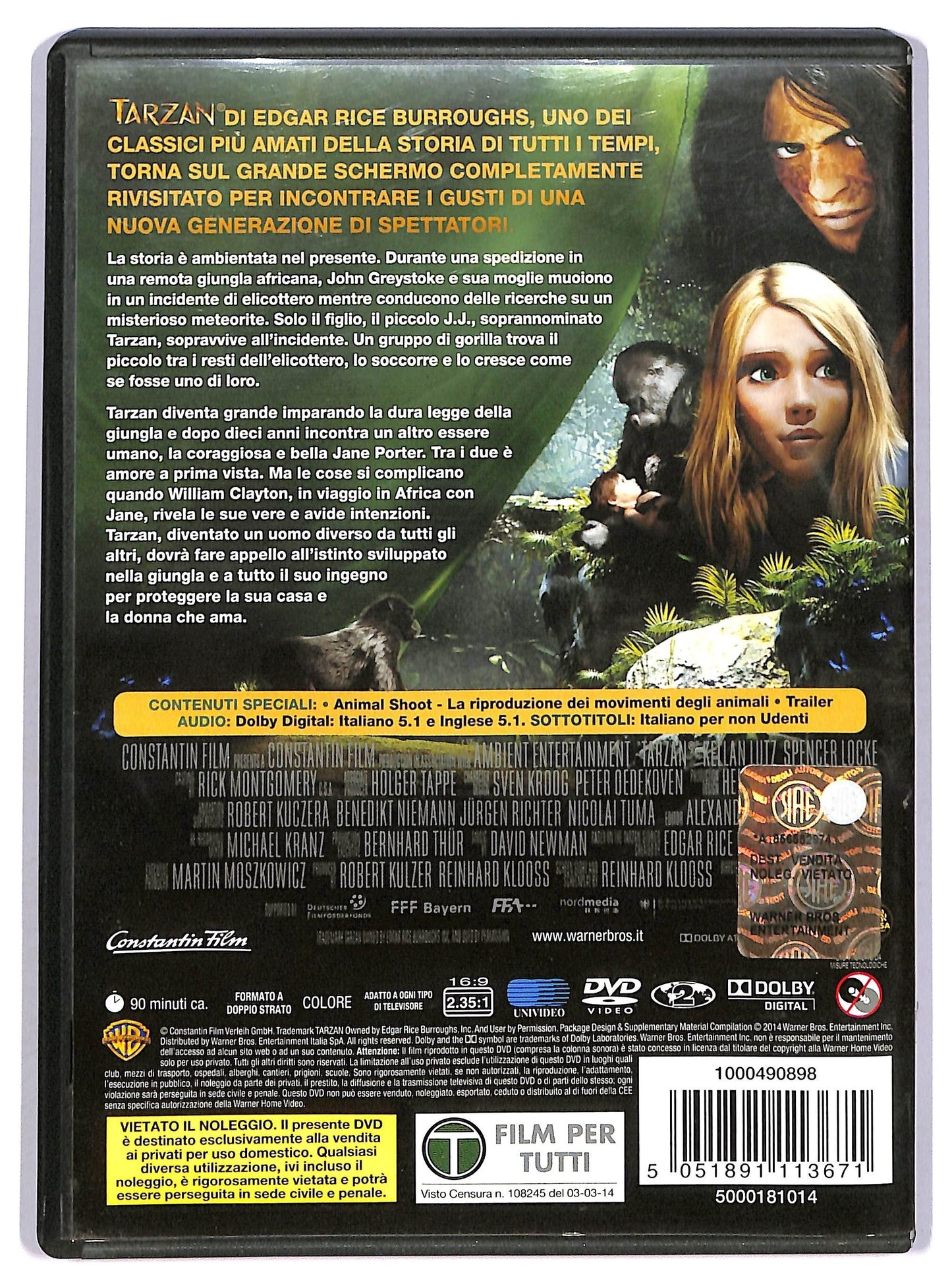 EBOND Tarzan (2013) DVD D748641