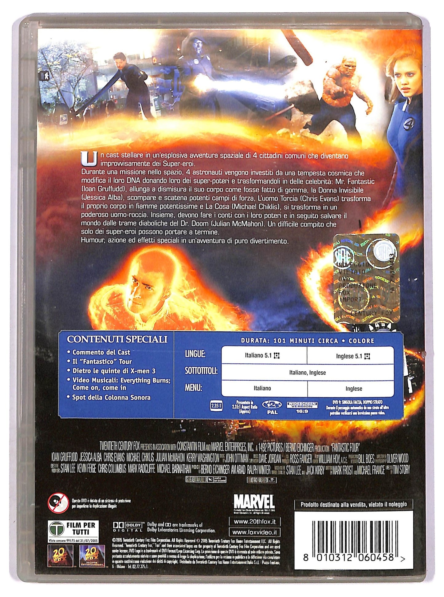 EBOND I Fantastici 4 DVD D748706