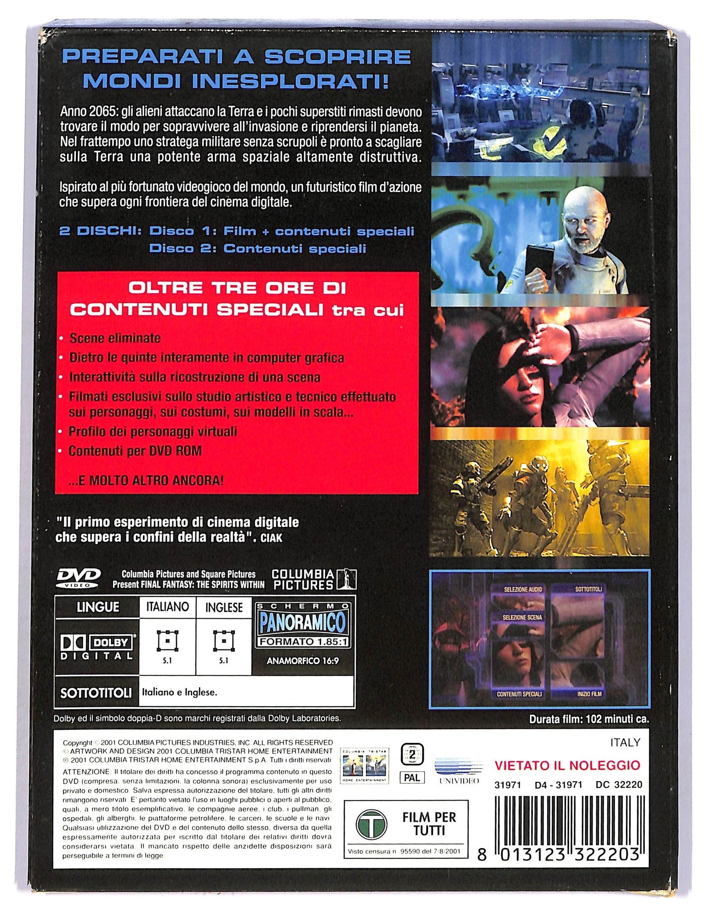EBOND Final fantasy DIGIPACK DVD D748821