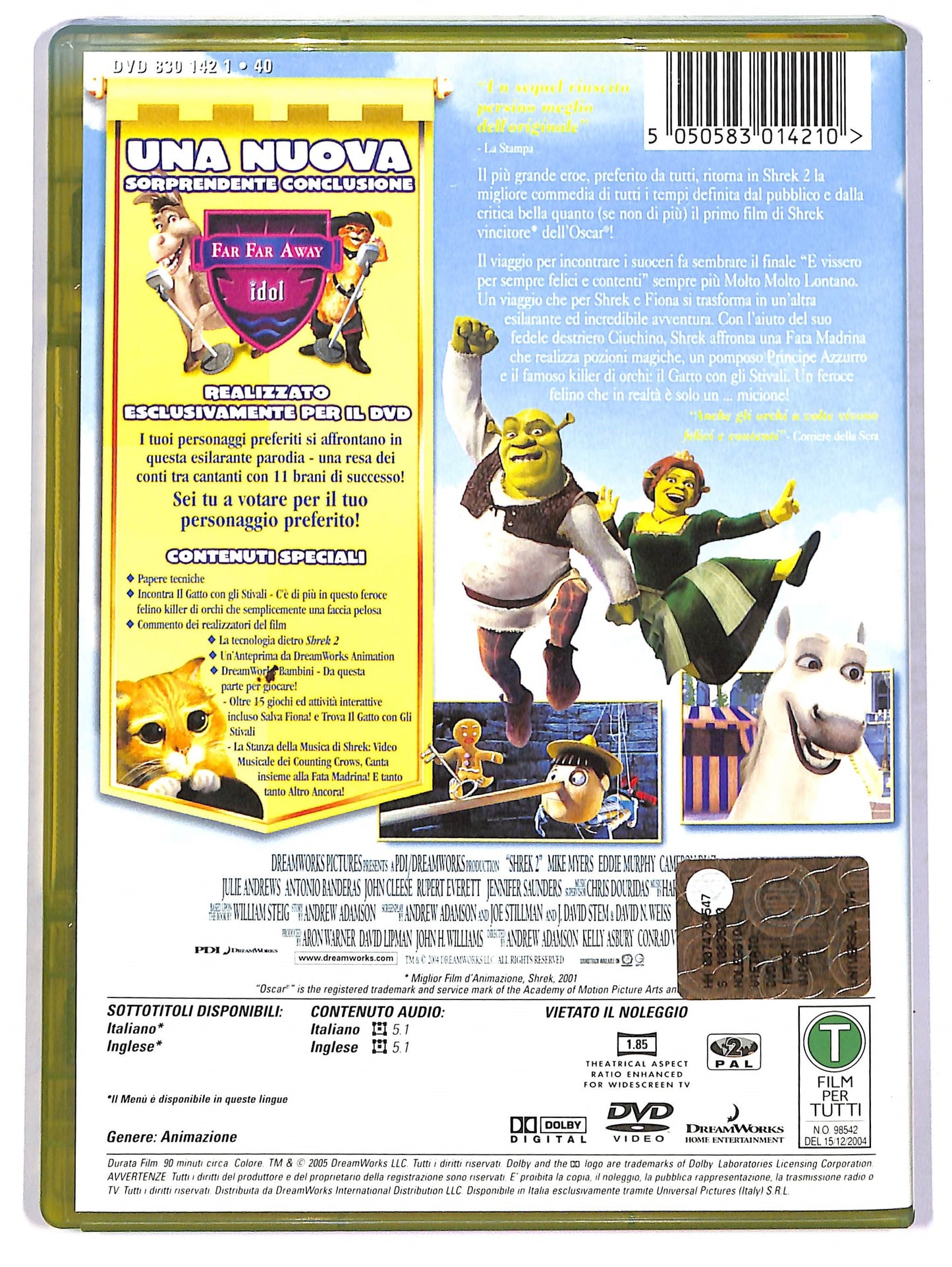 EBOND Shrek 2 DVD D748833