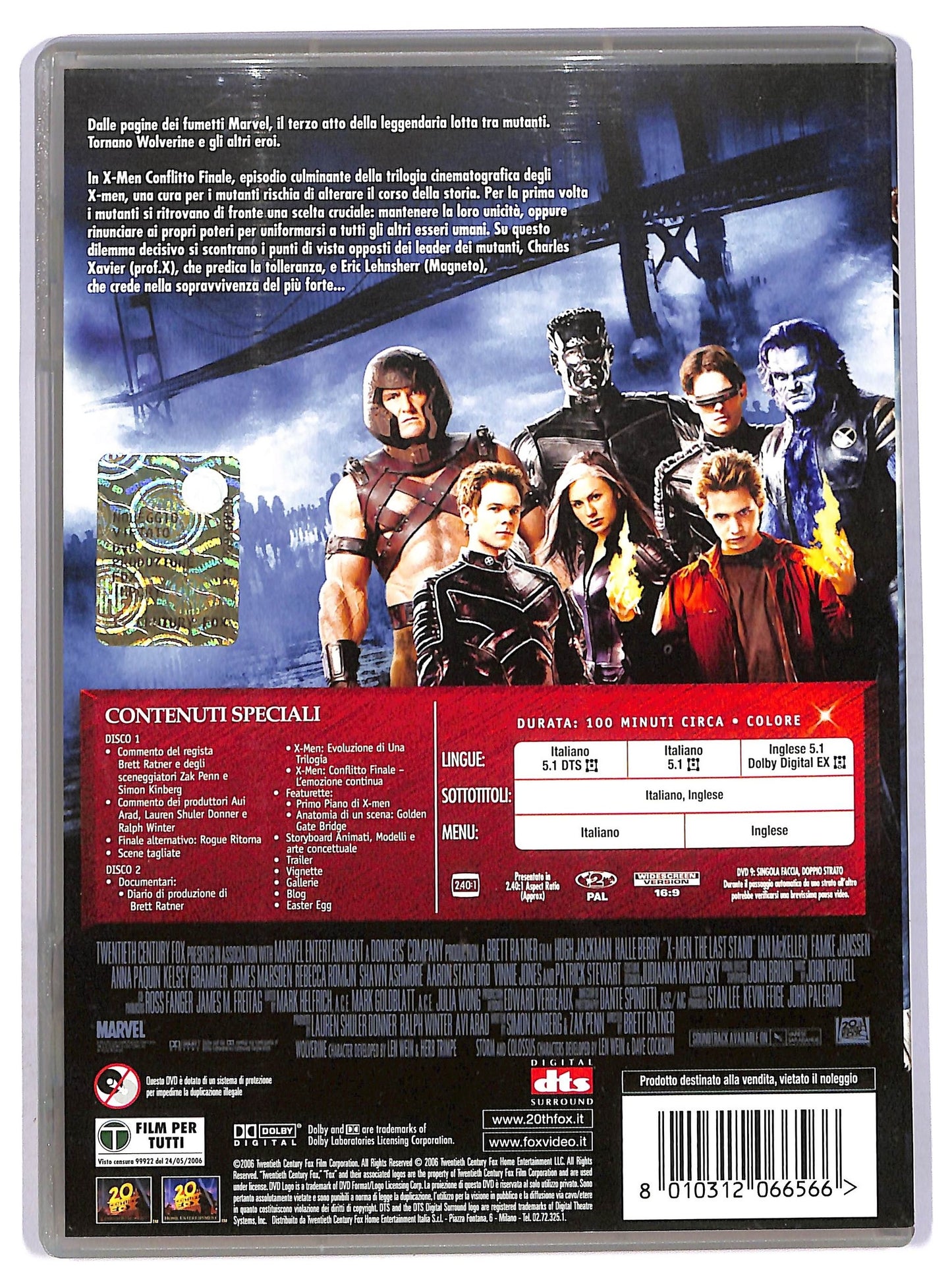 EBOND x - men conflitto finale DVD D748862