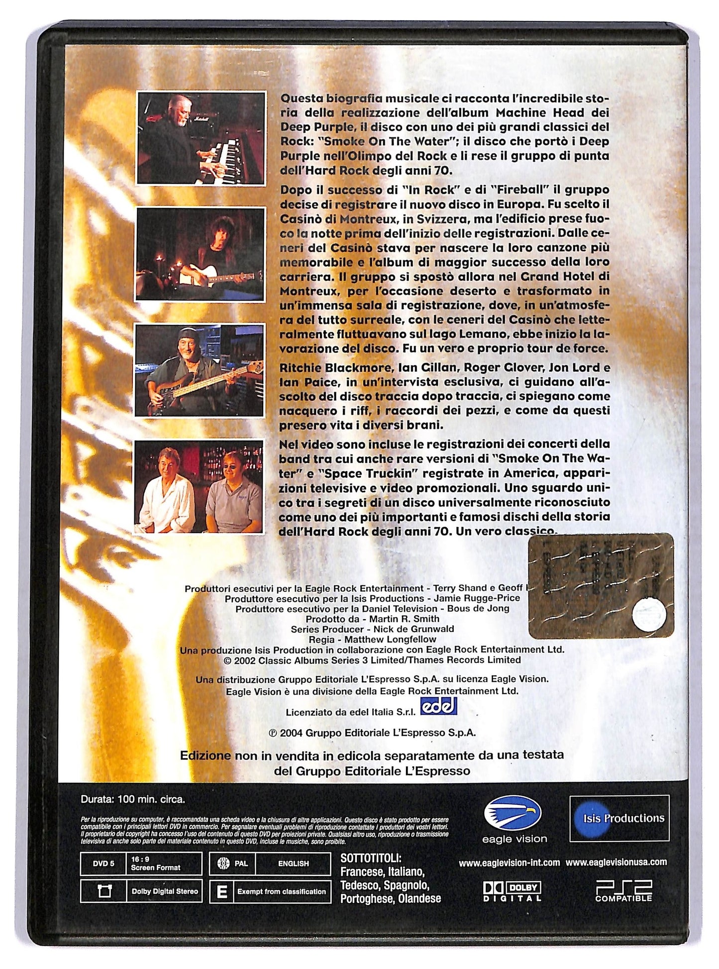 EBOND Deep Purple - Machine Head DVD D749130