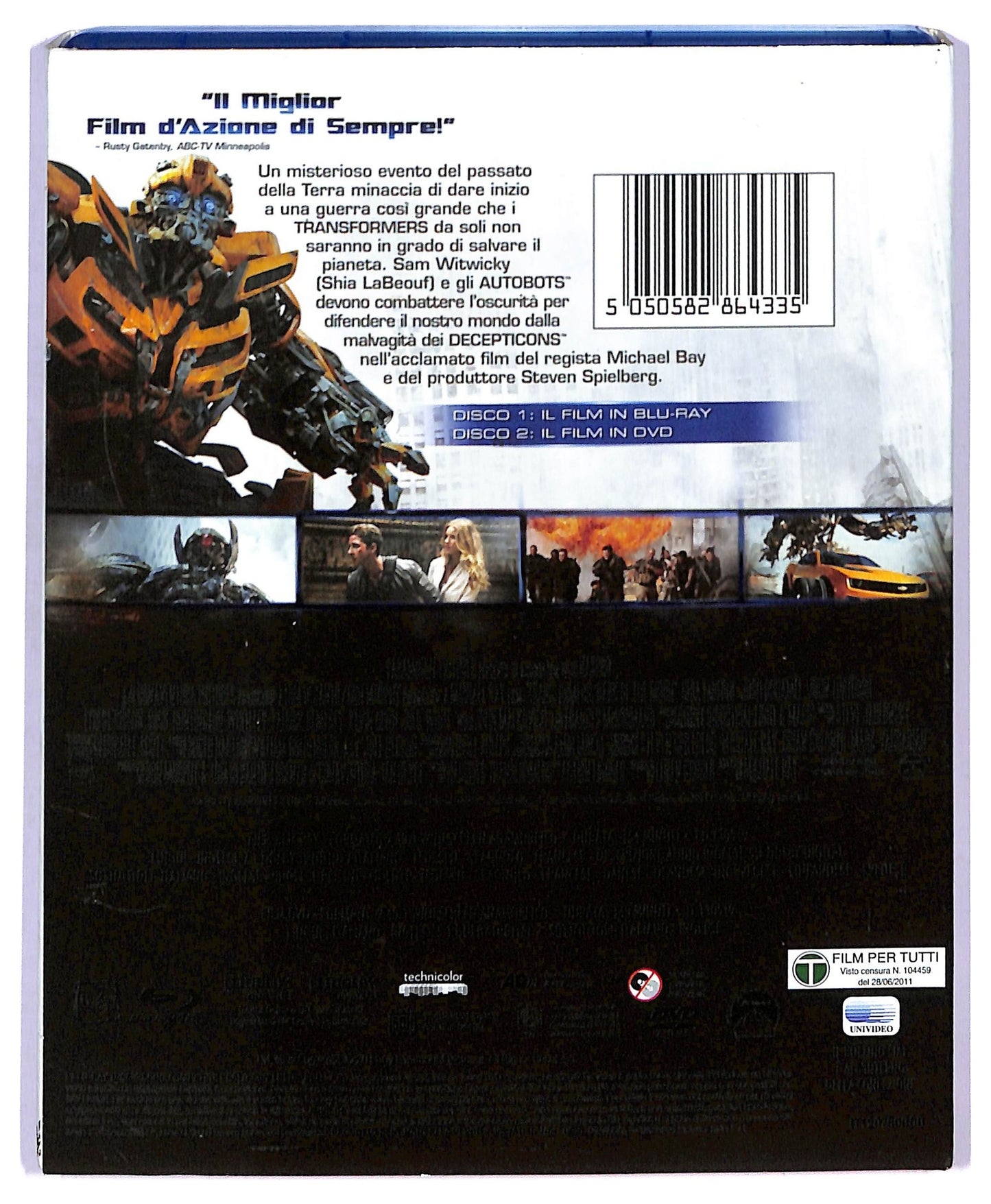 EBOND Transformers 3 Noleggio BLURAY D749261