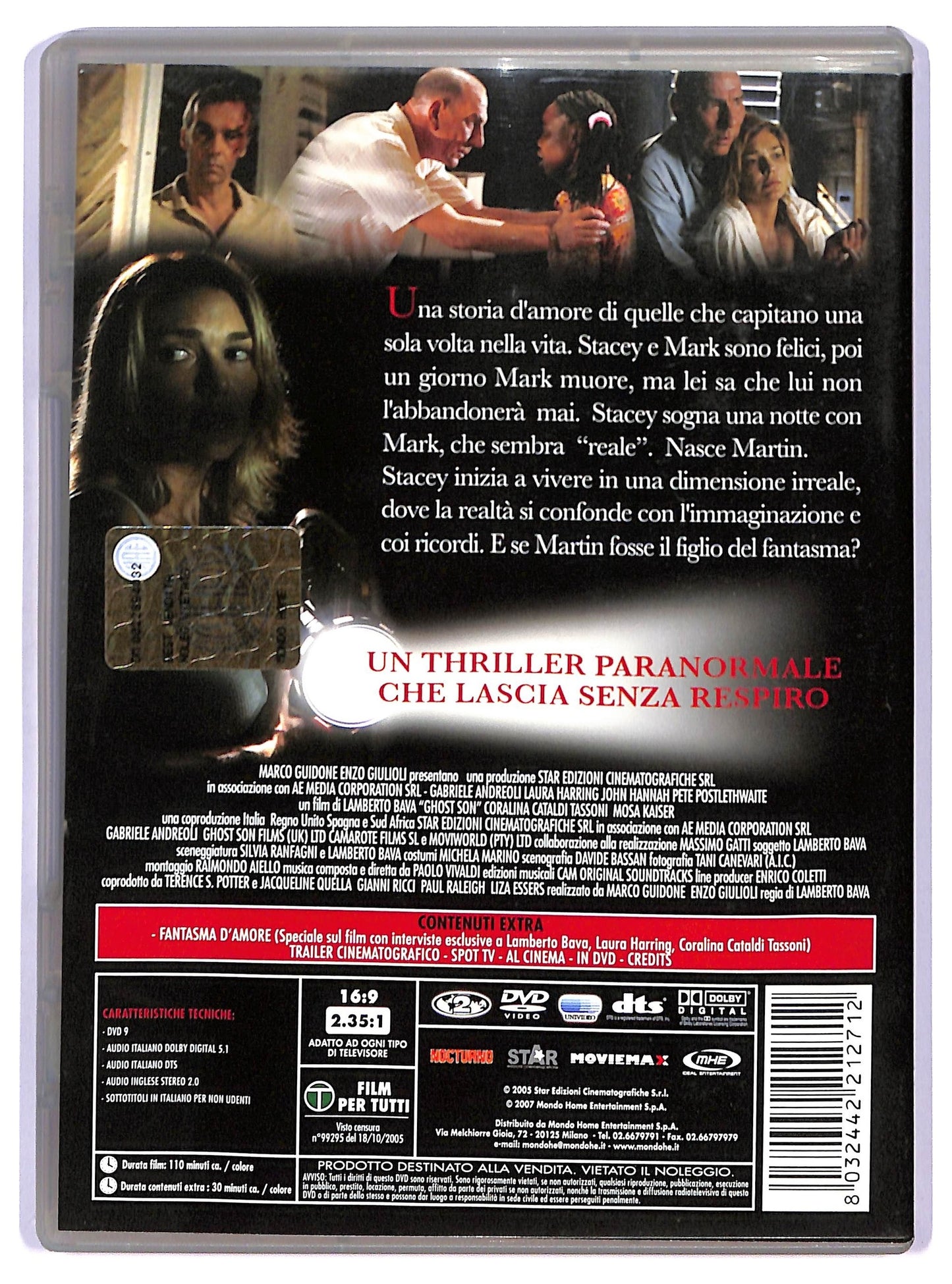 EBOND Ghost Son EDITORIALE DVD D749278