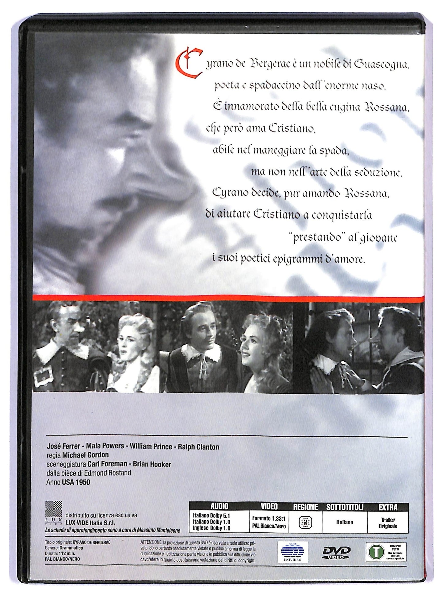 EBOND Cirano Di Bergerac DVD Editoriale D749301