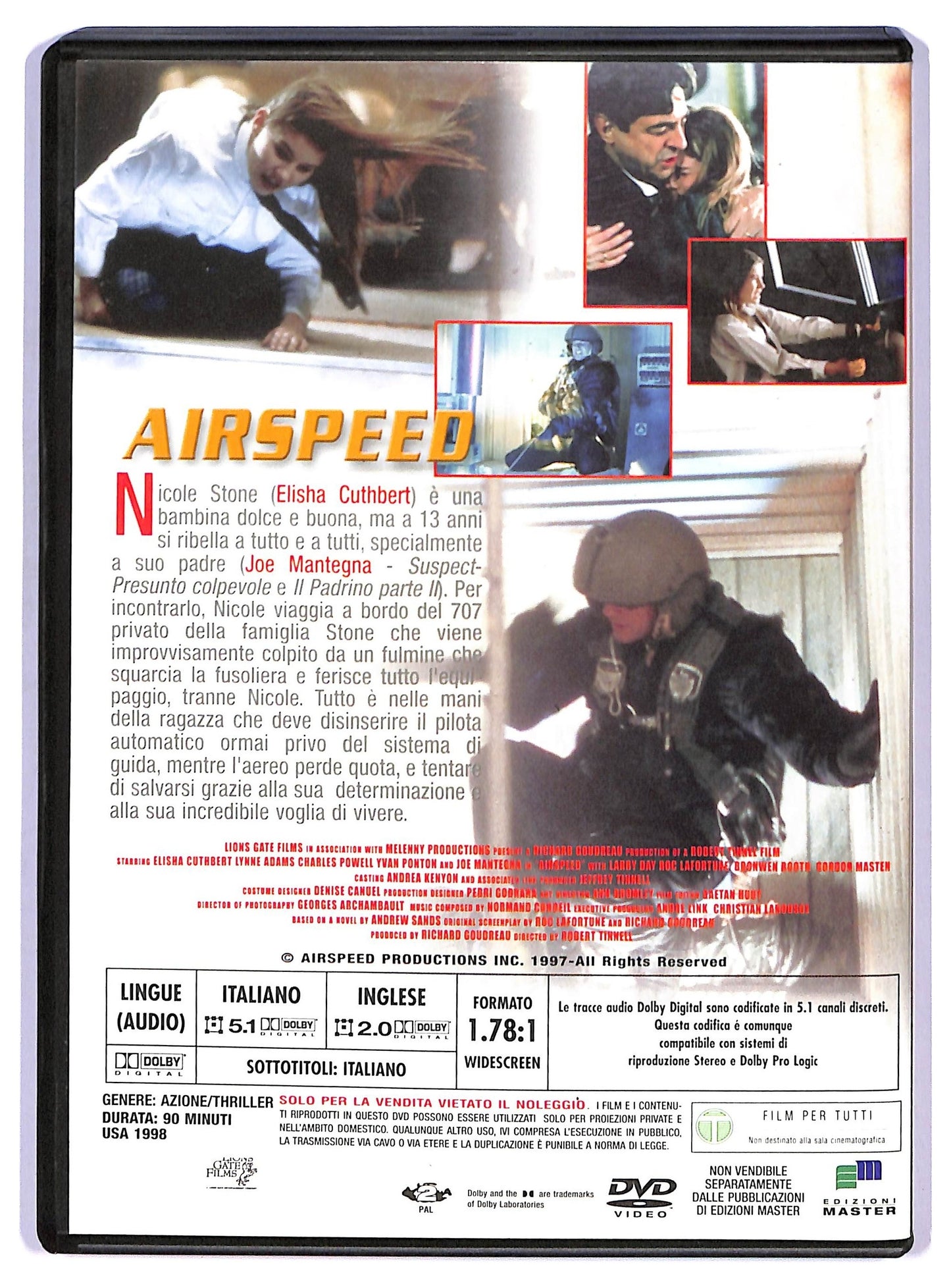 EBOND Airspeed EDITORIALE DVD D749302