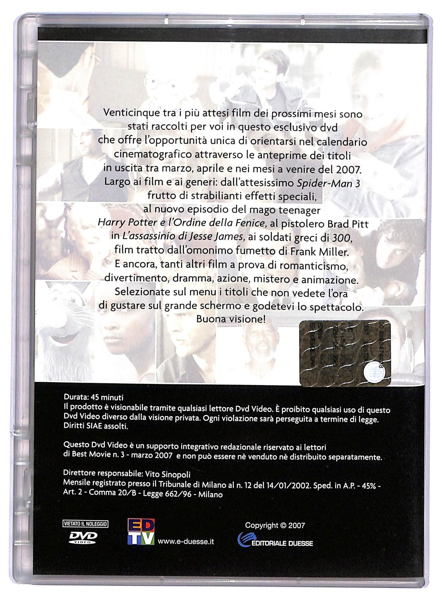 EBOND The Best Movie Trailer 07 I Film Piu Attesi Dei Prossimi Mesi EDITORIALE DVD D749303