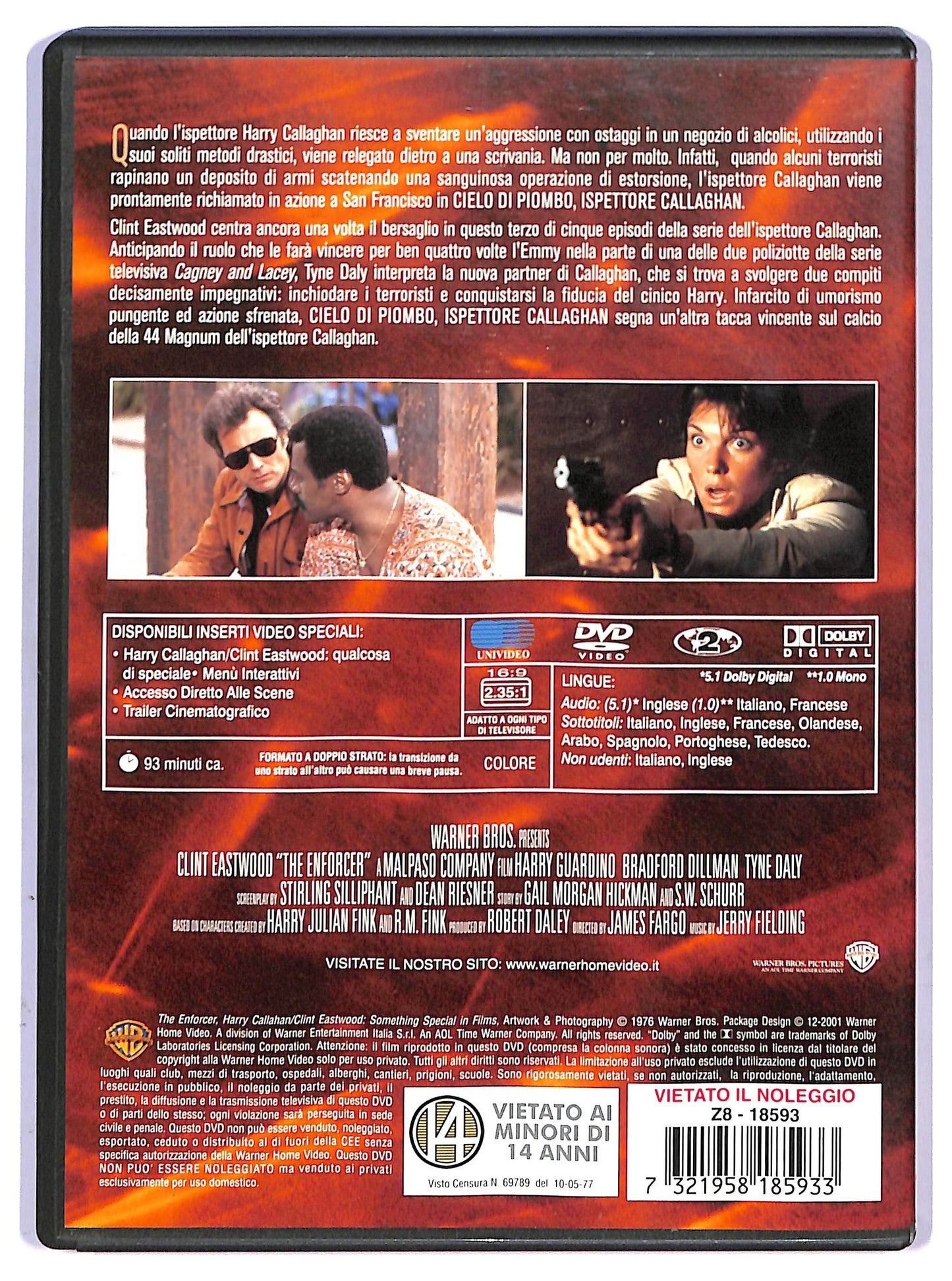 EBOND Cielo Di Piombo, Ispettore Callaghan DVD D749313