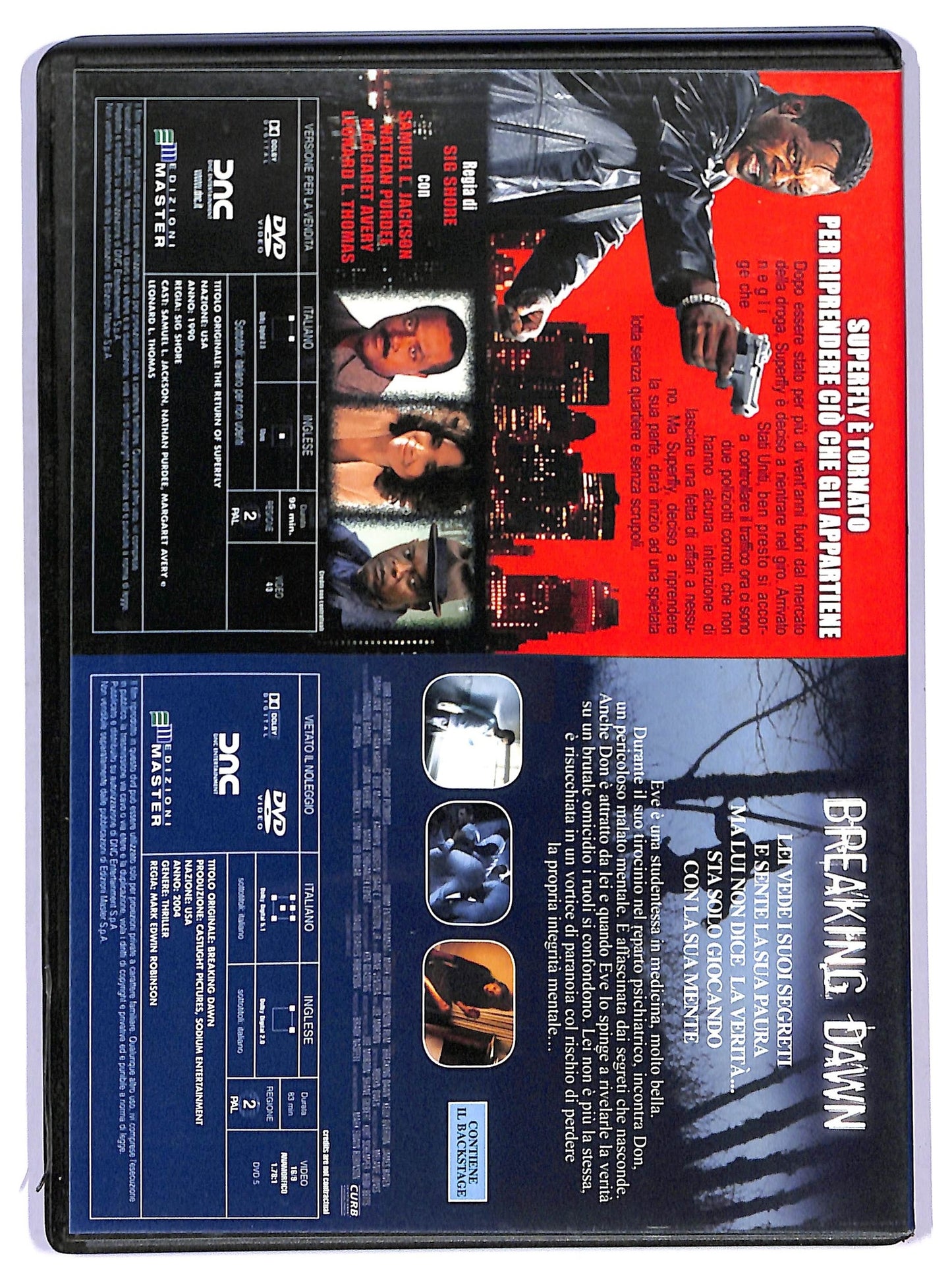 EBOND Breaking Dawn + Il ritorno di Superfly (Combo) EDITORIALE DVD D749314