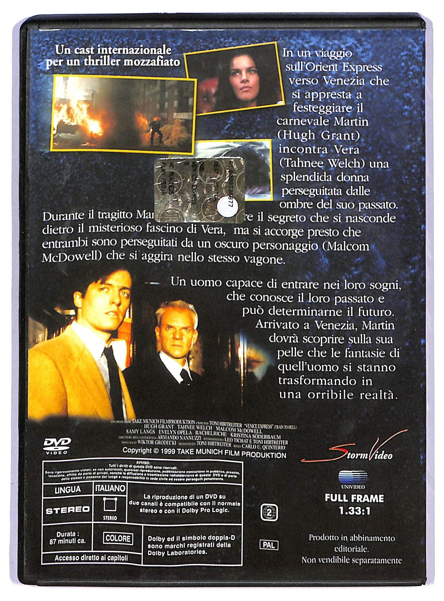 EBOND Venice Express Con Hugh Grant DVD Editoriale D749404