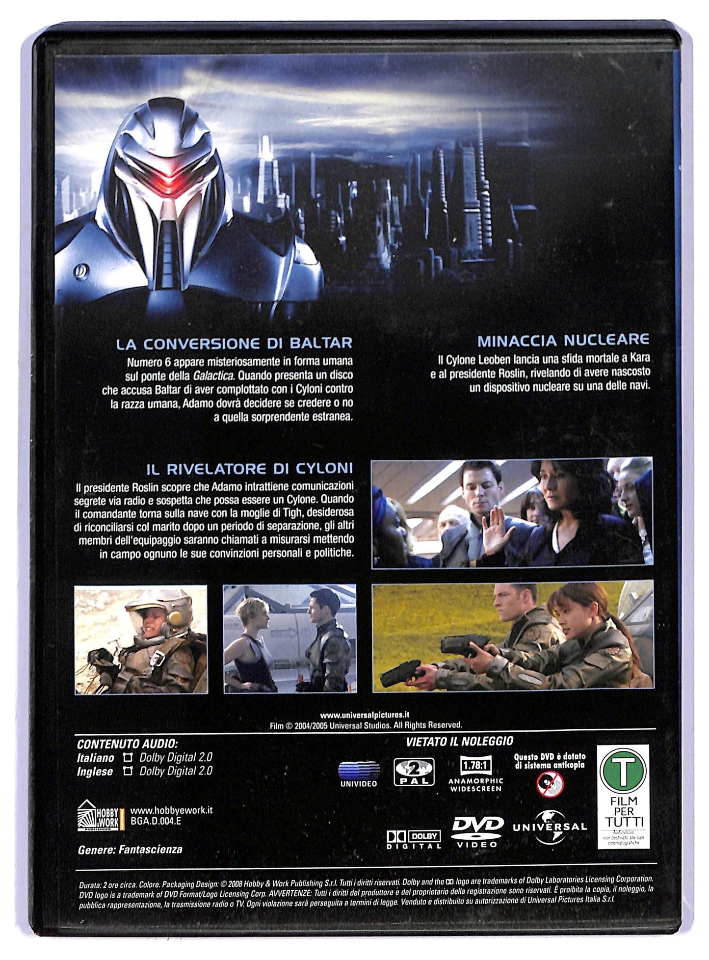 EBOND Battlestar Galactica Stagione 1 Vol. 4 Eps. 7-8-9 DVD D749433