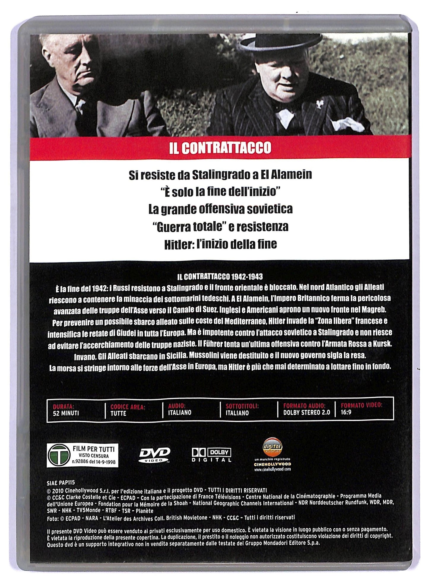 EBOND Il contrattacco - Apocalypse la seconda guerra mondiale EDITORIALE DVD D749437