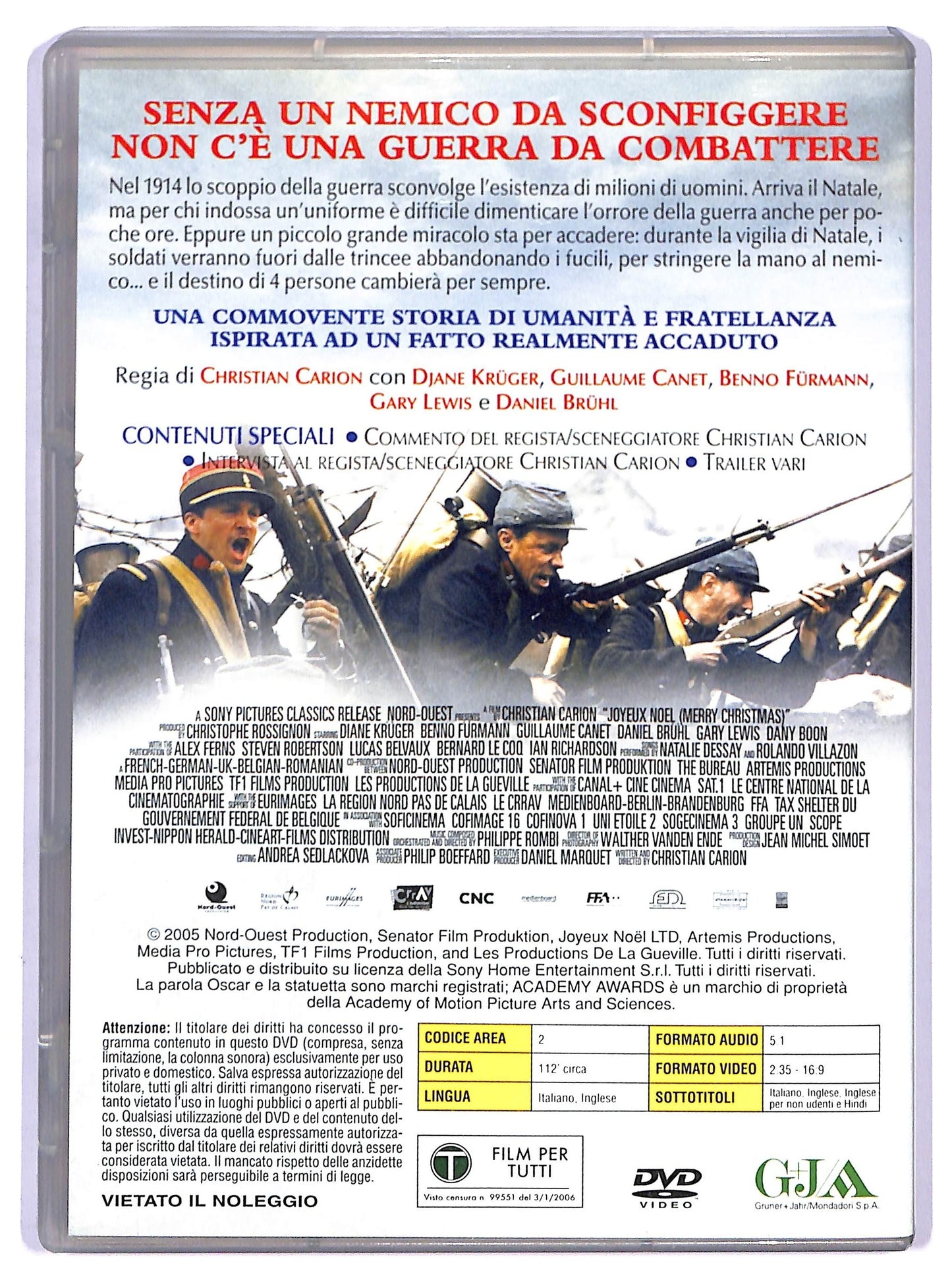 EBOND Joyeux Noel - Una verita dimenticata dalla storia DVD EDITORIALE D749453