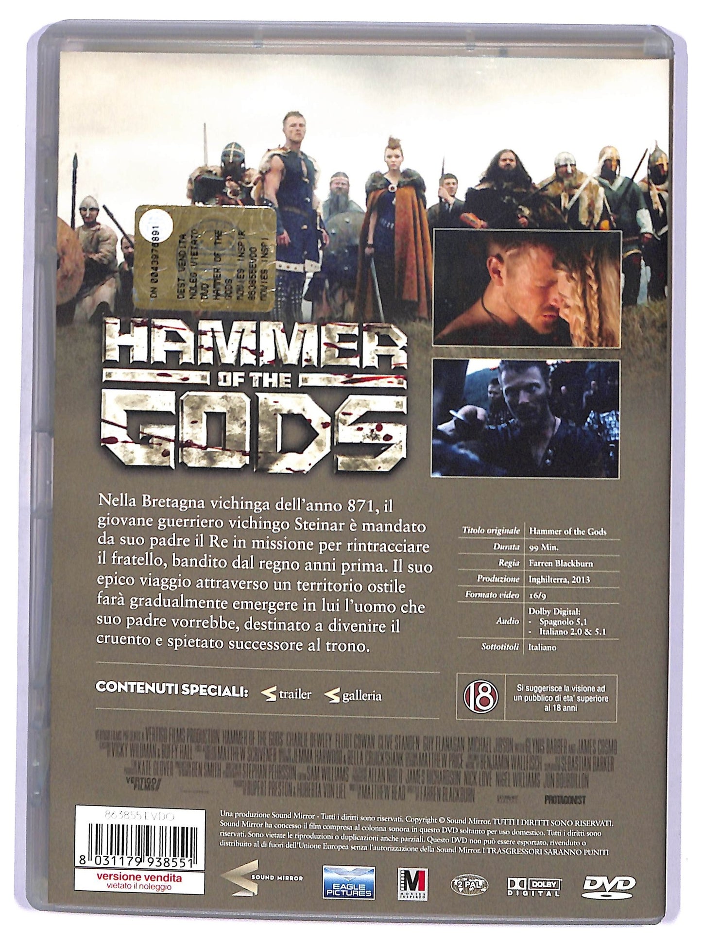EBOND Hammer of Gods DVD D749460