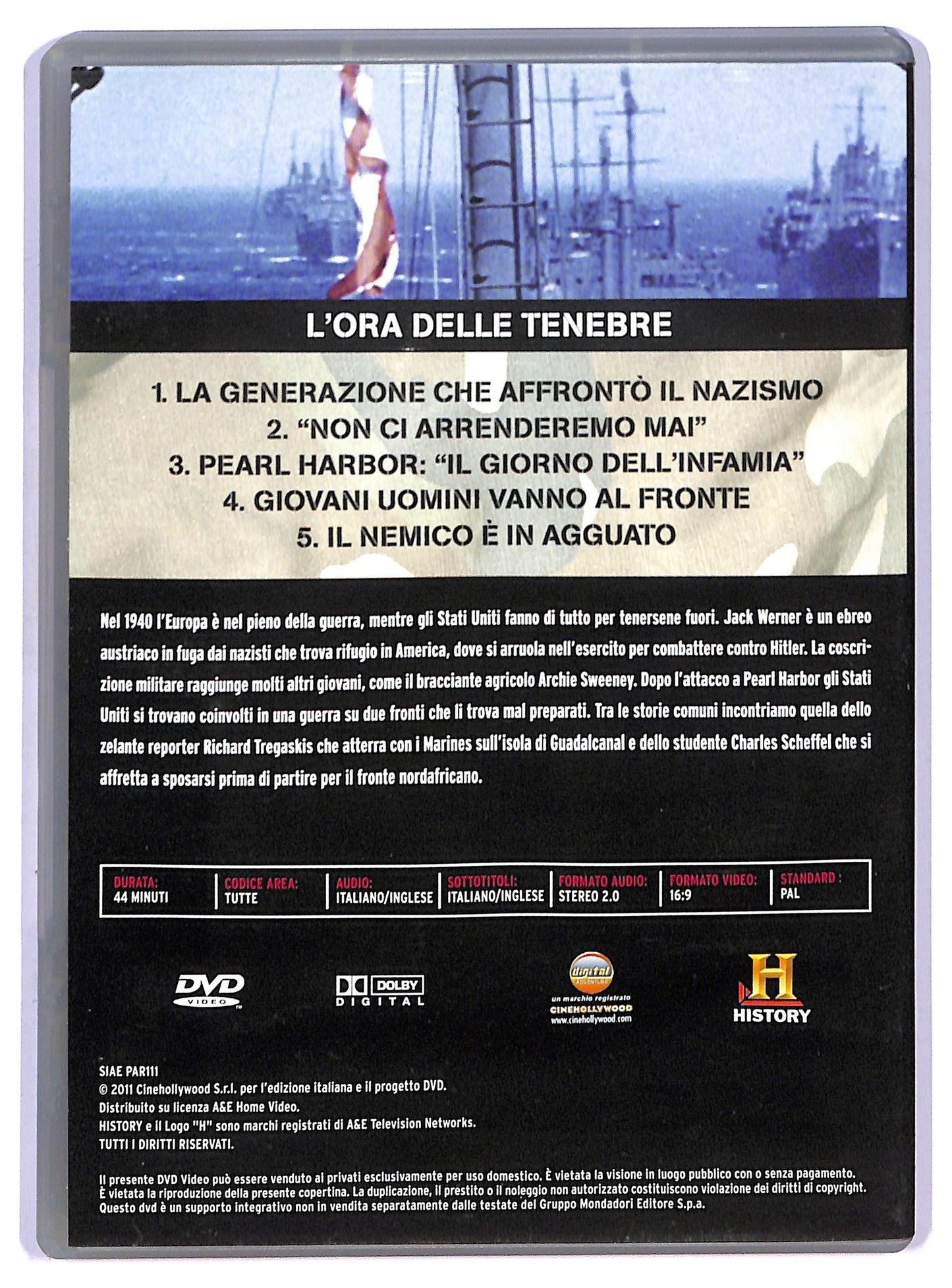 EBOND Gli archivi ritrovati della 2° guerra mondiale vol1 EDITORIALE DVD D749512