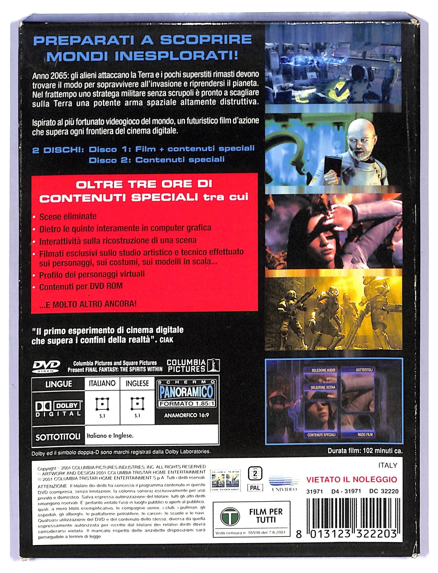 EBOND Final fantasy DIGIPACK DVD D749530