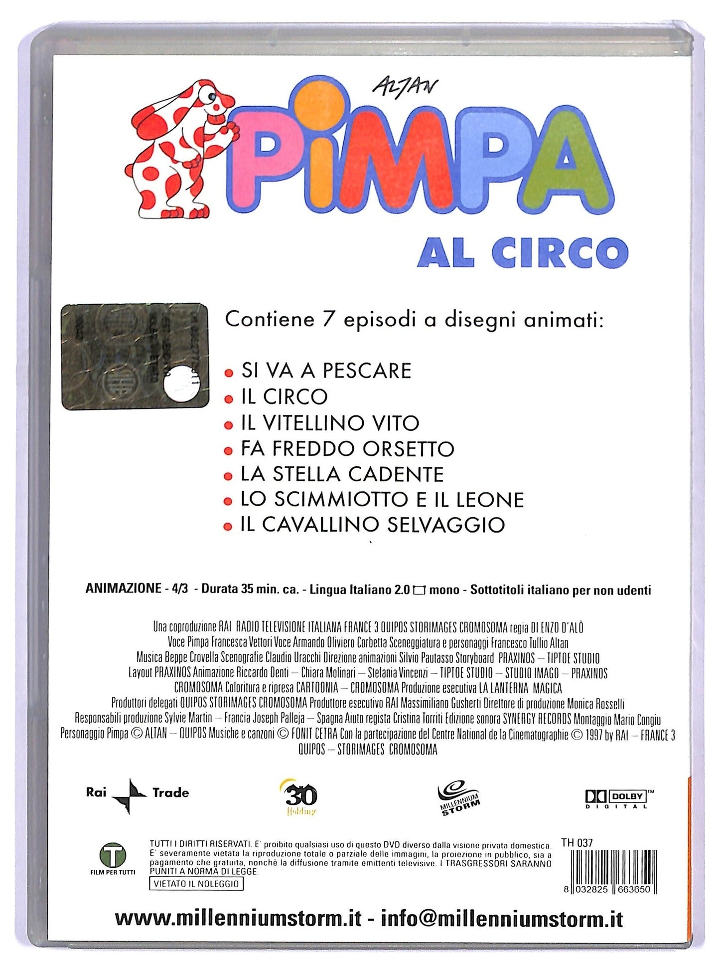 EBOND Pimpa al circo DVD D749708