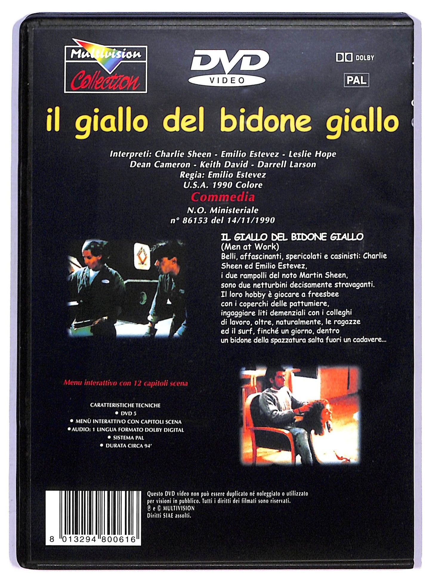 EBOND Il giallo del bidone giallo DVD D749726