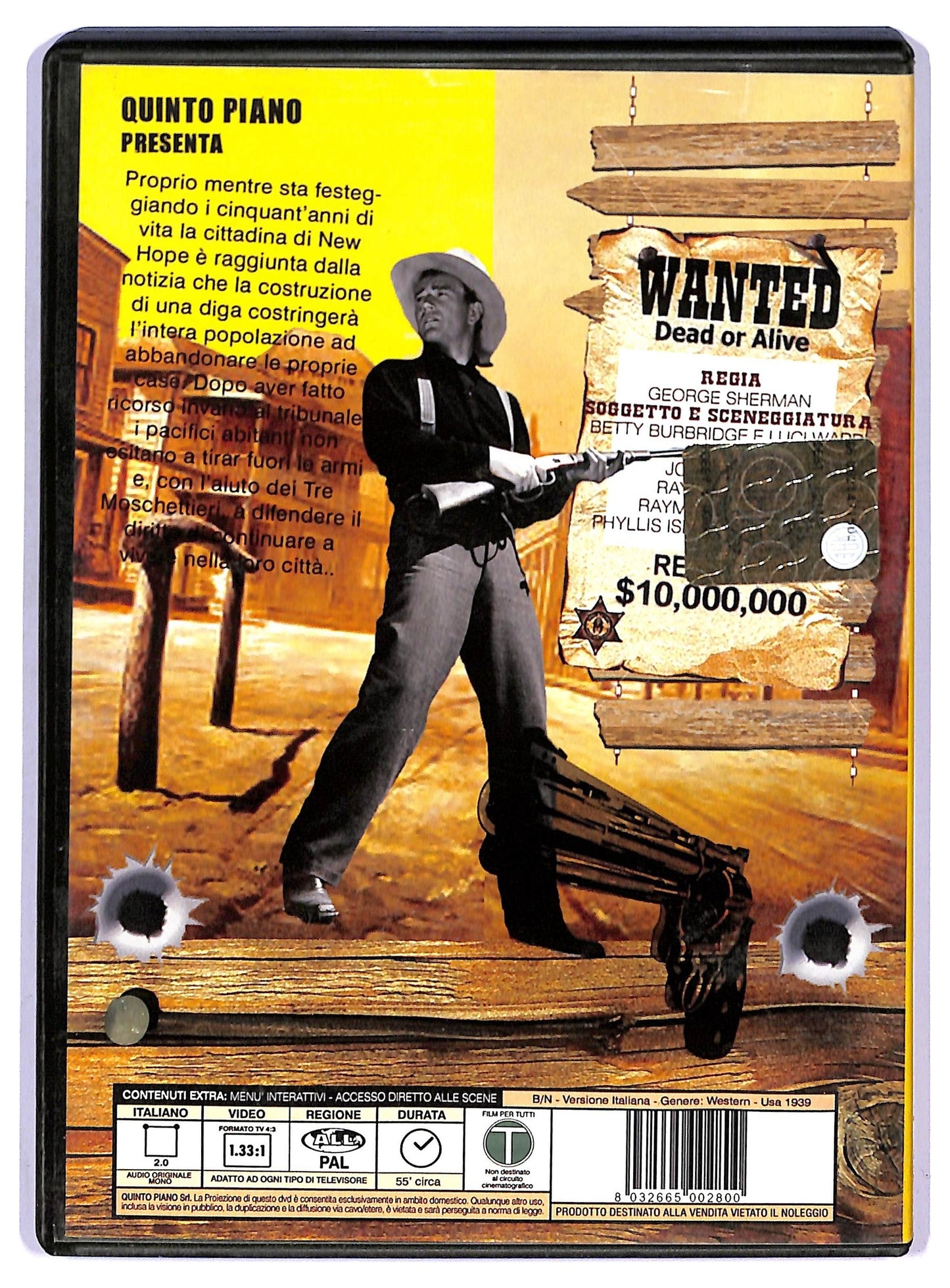 EBOND John Wayne - Il confine della paura  DVD D749750