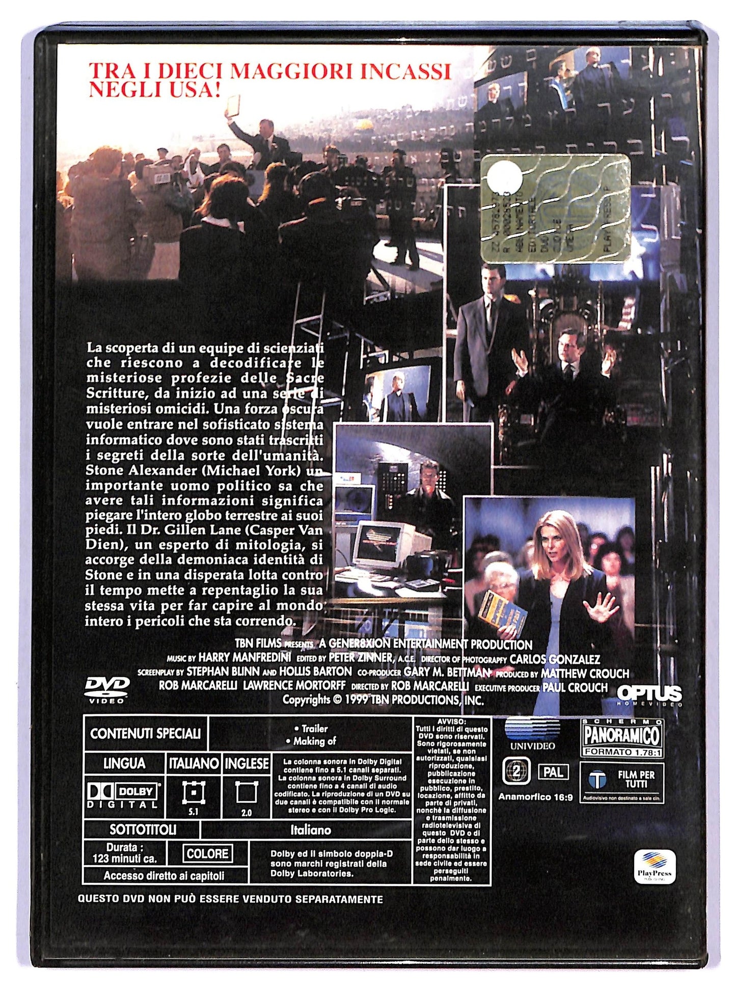 EBOND Codice Omega - EDITORIALE DVD D749761