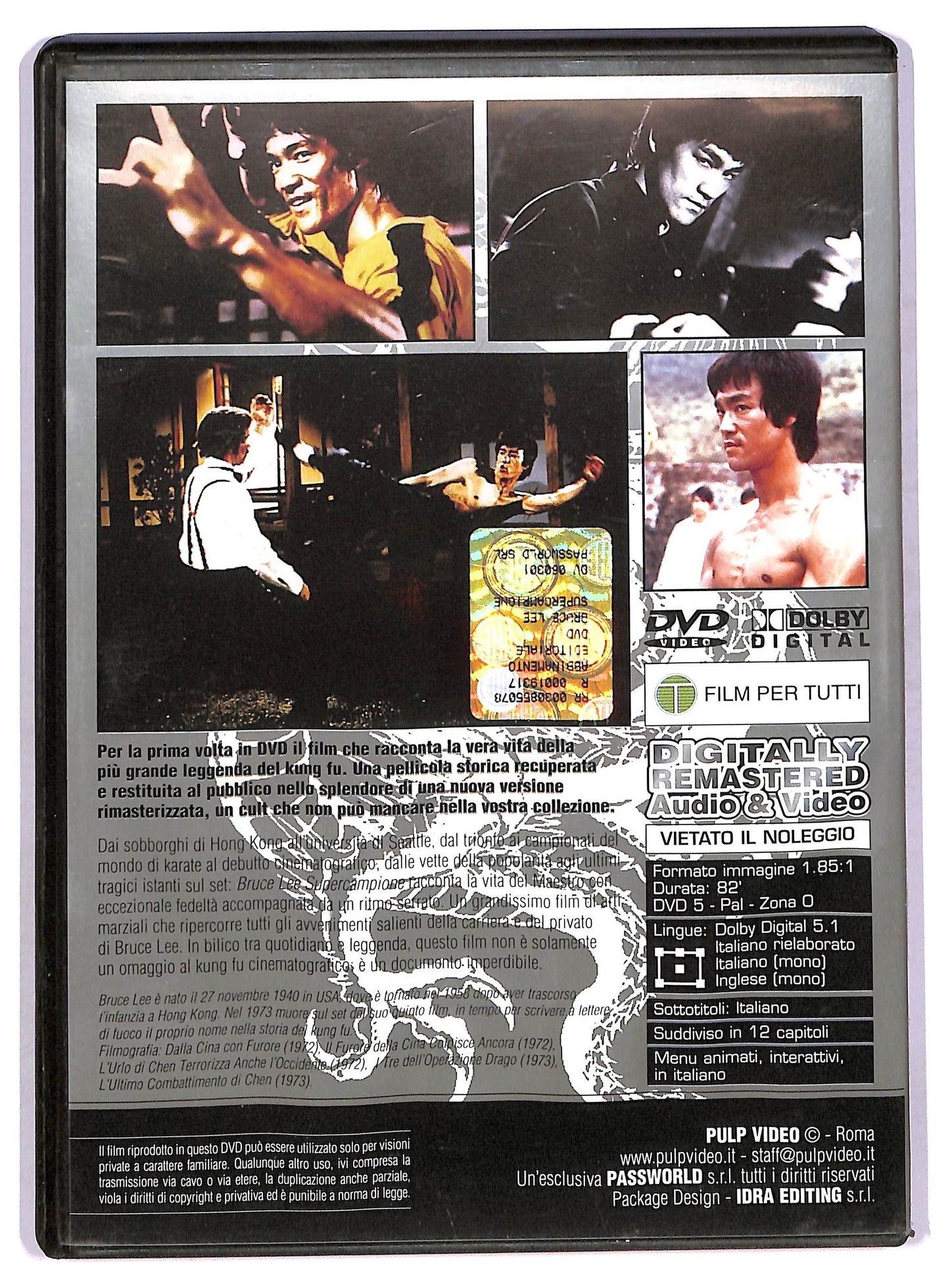 EBOND Bruce Lee Supercampione EDITORIALE DVD D749817