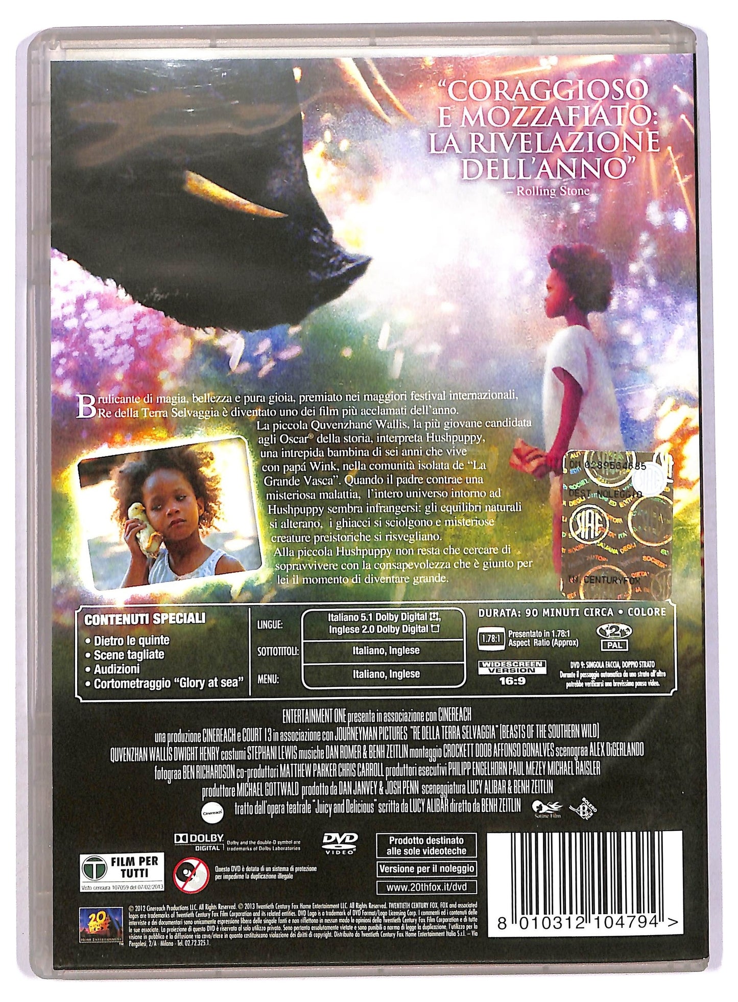 EBOND Re della terra selvaggia NOLEGGIO DVD D749943