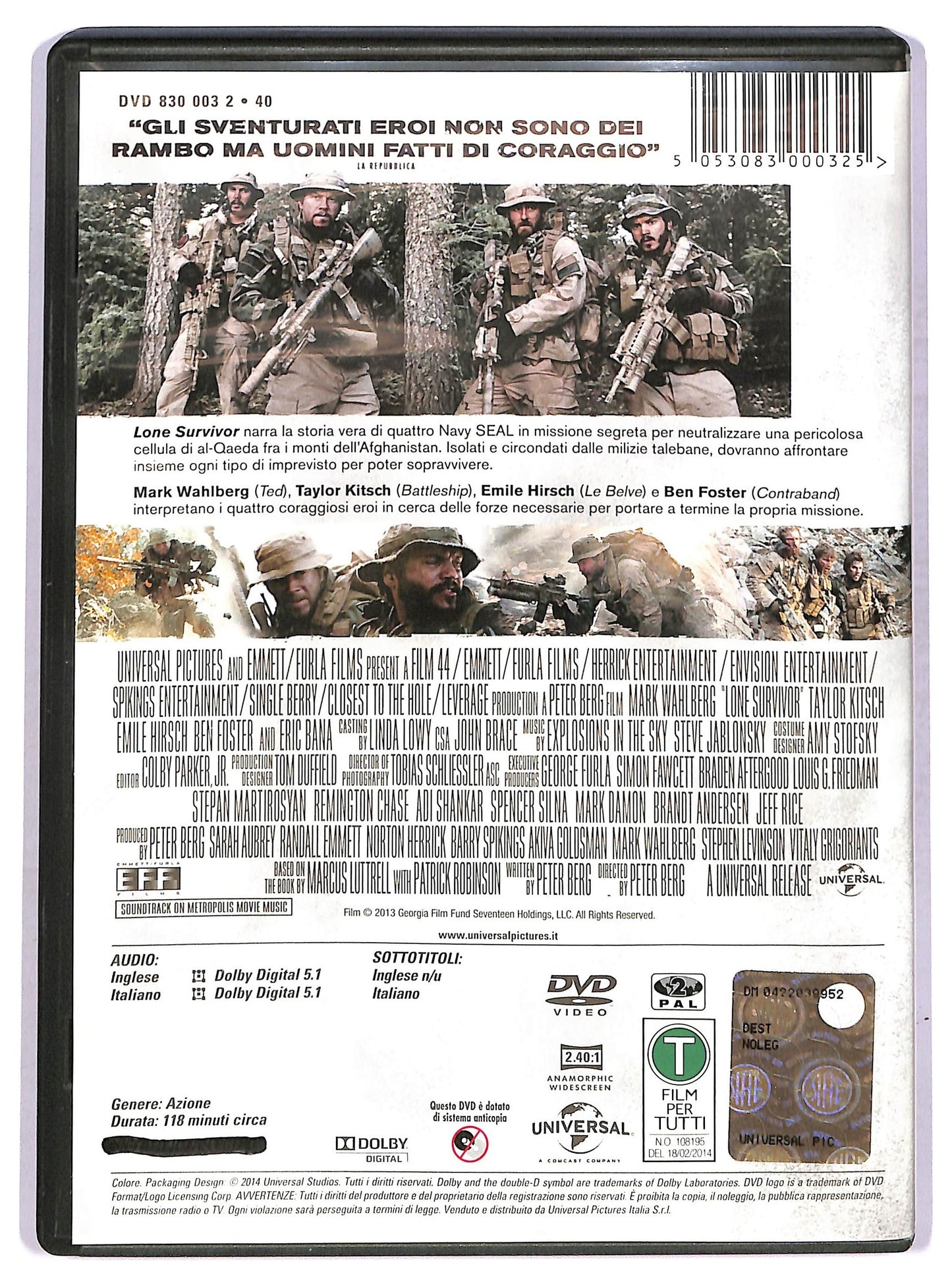 EBOND Lone Survivor DVD D750003