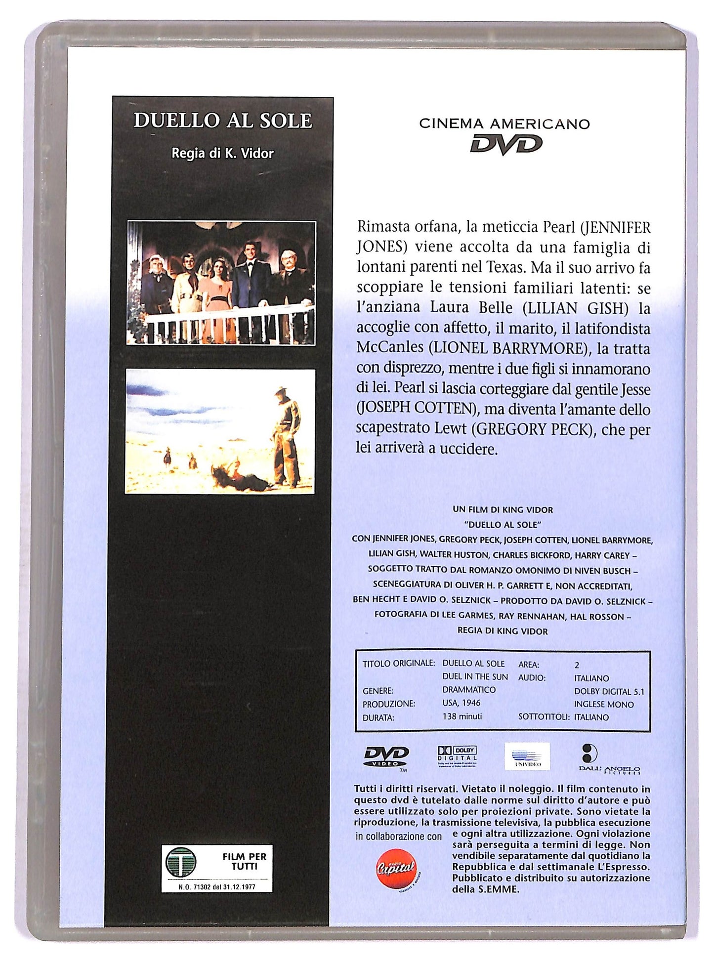 EBOND Duello al sole EDITORIALE  DVD D750135