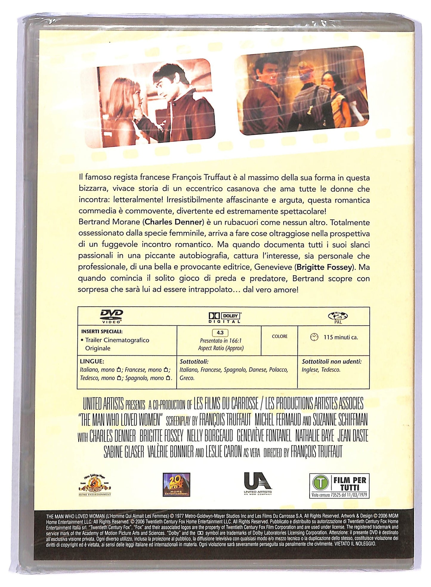 EBOND l’uomo che amava le donne-EDITORIALE DVD D750159