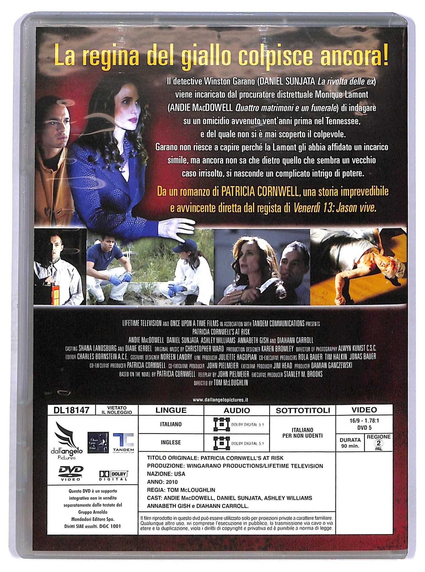 EBOND Patricia Cornwell - A rischio EDITORIALE DVD D750161