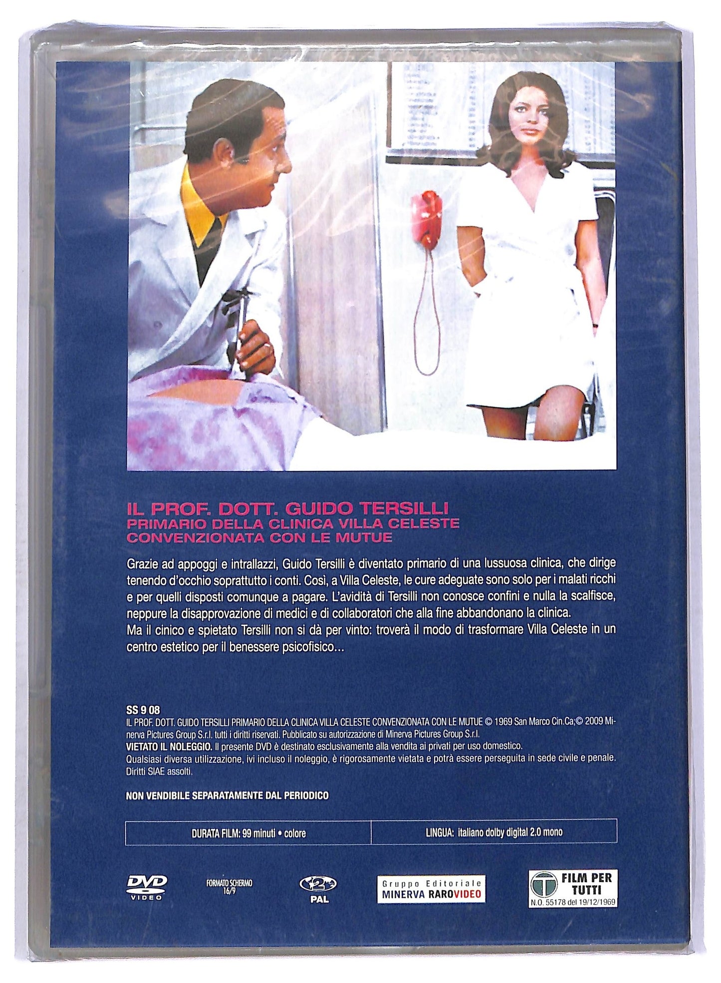 EBOND I Grandi Film Di Albeto Sordi - Il Prof. Dott. Guido Tersilli DVD D750228